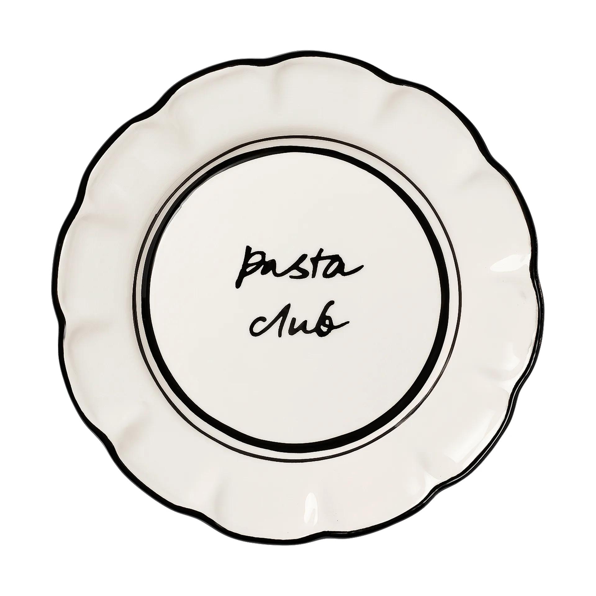 Bistro piatto da insalata, Black, 21,5 cm Pick a Poppy