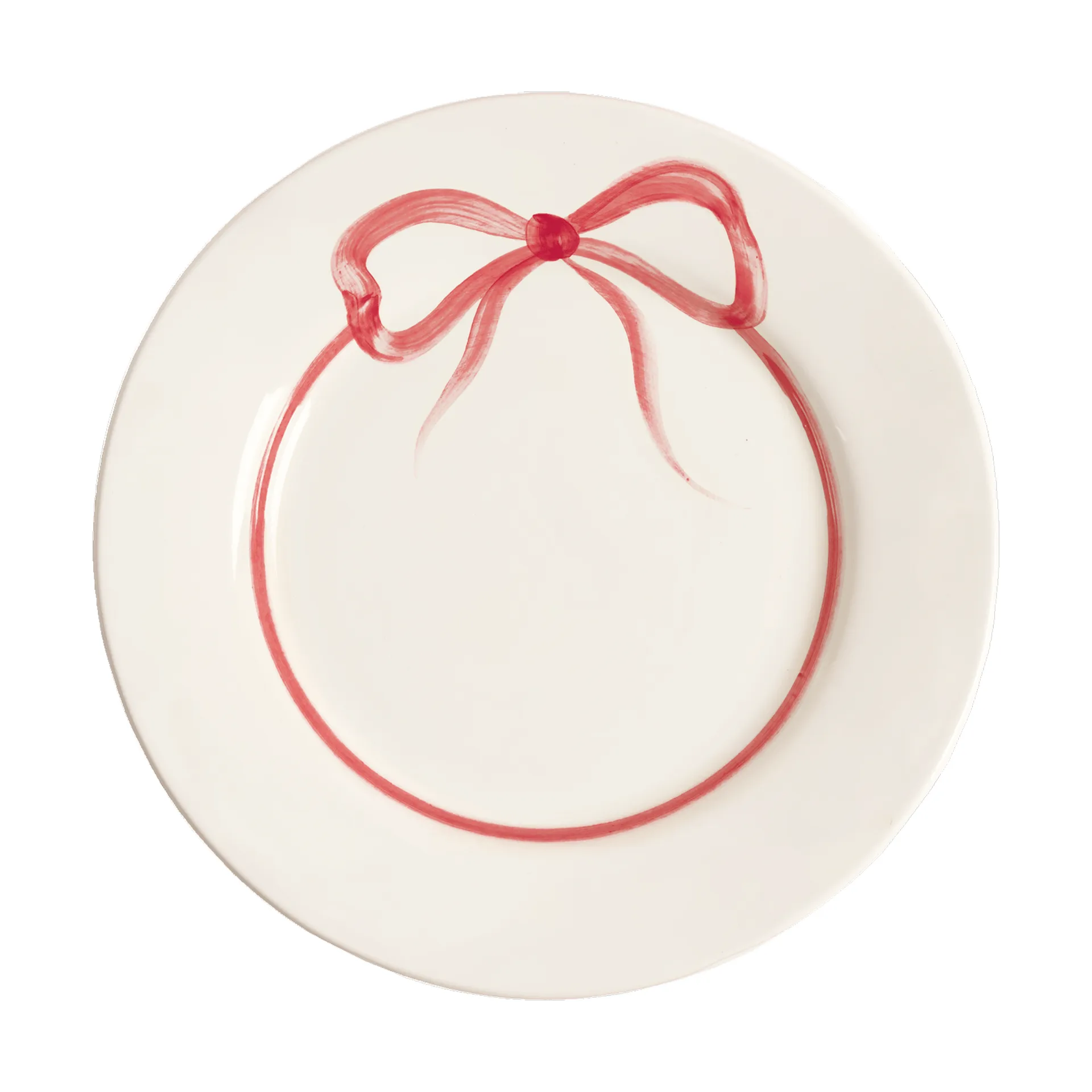 Bow piatto, Dark Pink, 28 cm Pick a Poppy