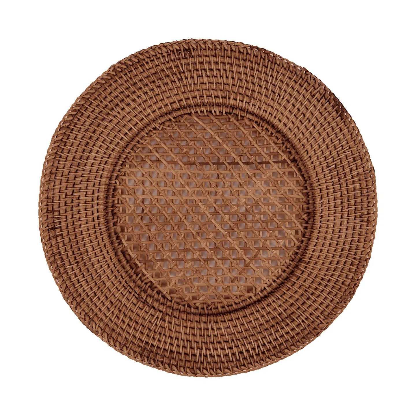 Classic Rattan tovaglietta, Dark Brown, 33 cm Pick a Poppy