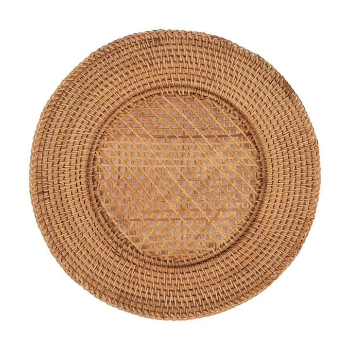 Classic Rattan tovaglietta - Natural, 33 cm - Pick a Poppy