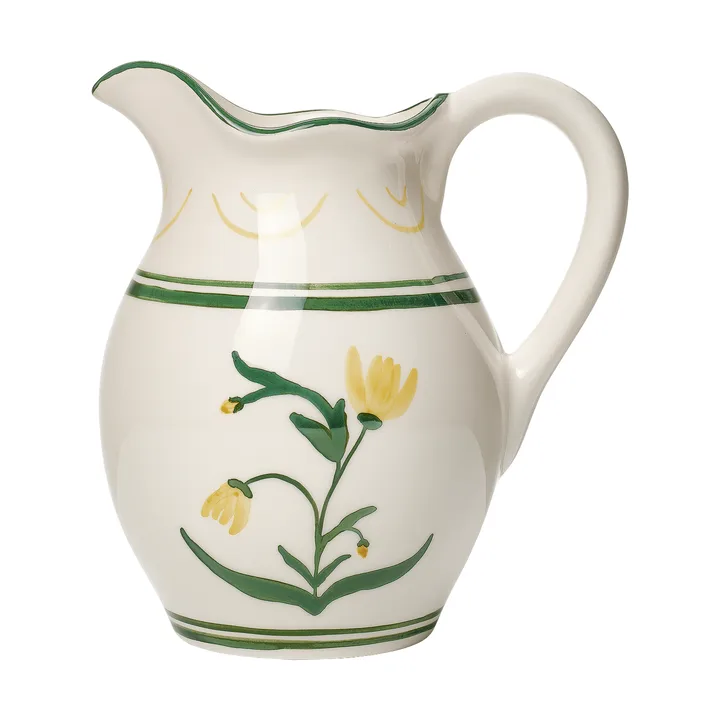 Cottage Flower brocca - Yellow, 20x10 cm - Pick a Poppy