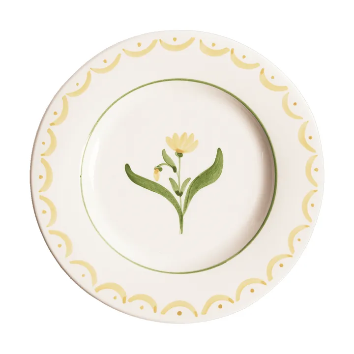 Cottage Flower piatto da insalata - Giallo, 22 cm - Pick a Poppy