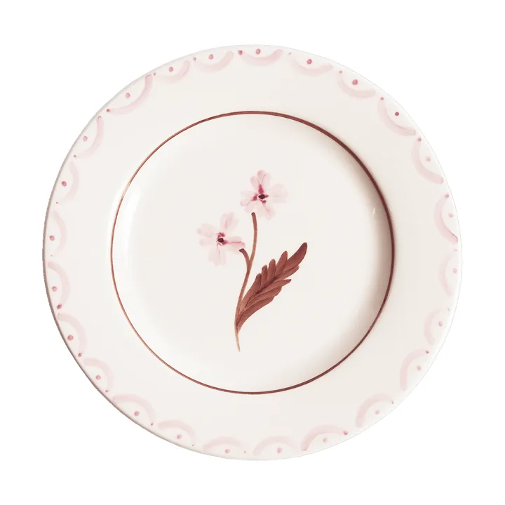 Cottage Flower piatto da insalata - Light Pink, 22 cm - Pick a Poppy