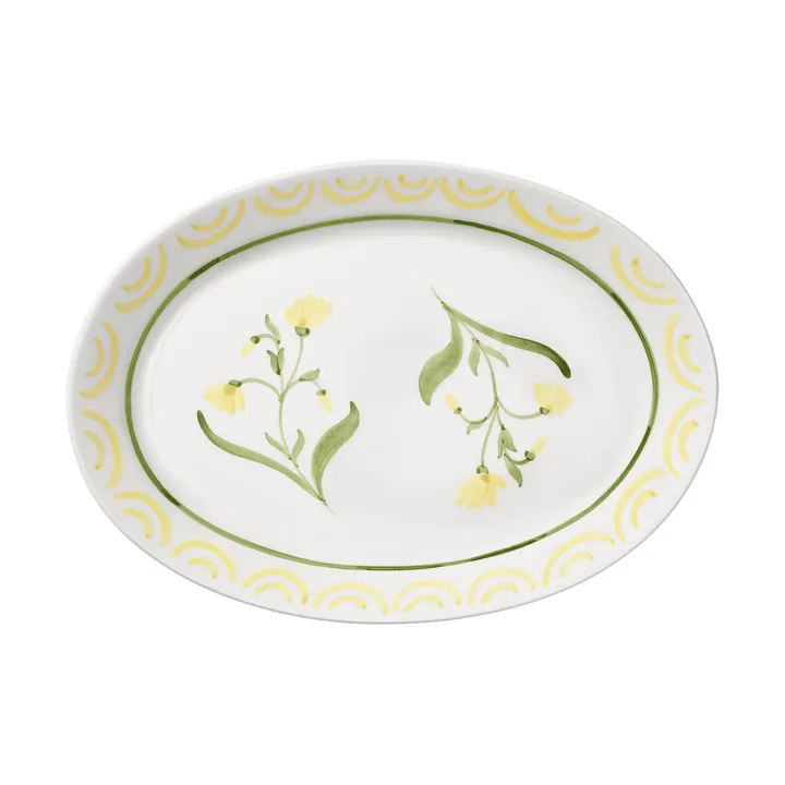 Cottage Flower piatto da portata - Giallo, 32 cm - Pick a Poppy