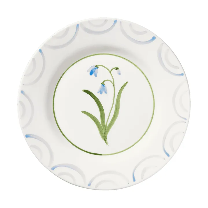 Cottage Flower piatto - Light Blue, 28 cm - Pick a Poppy