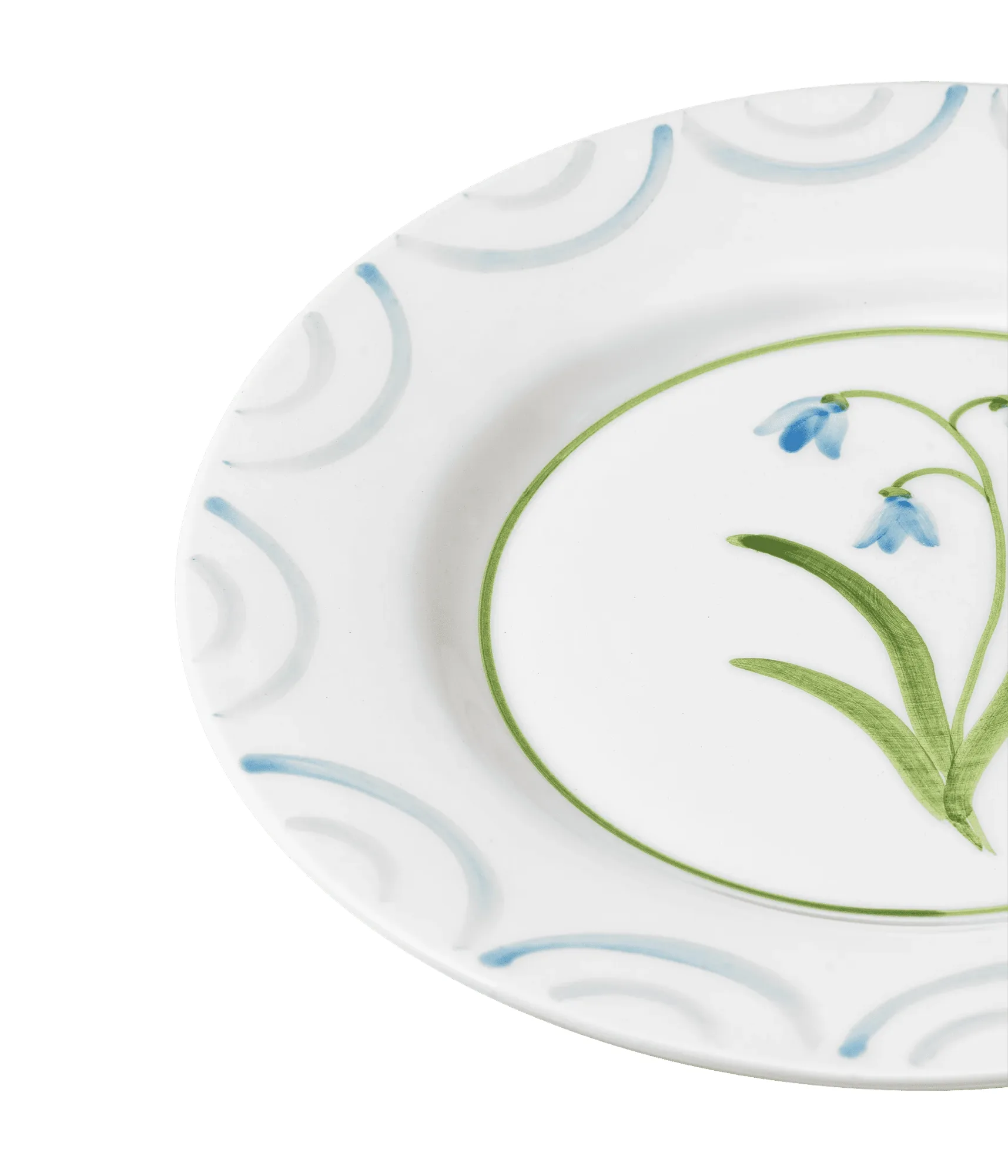 Cottage Flower piatto, Light Blue, 28 cm Pick a Poppy