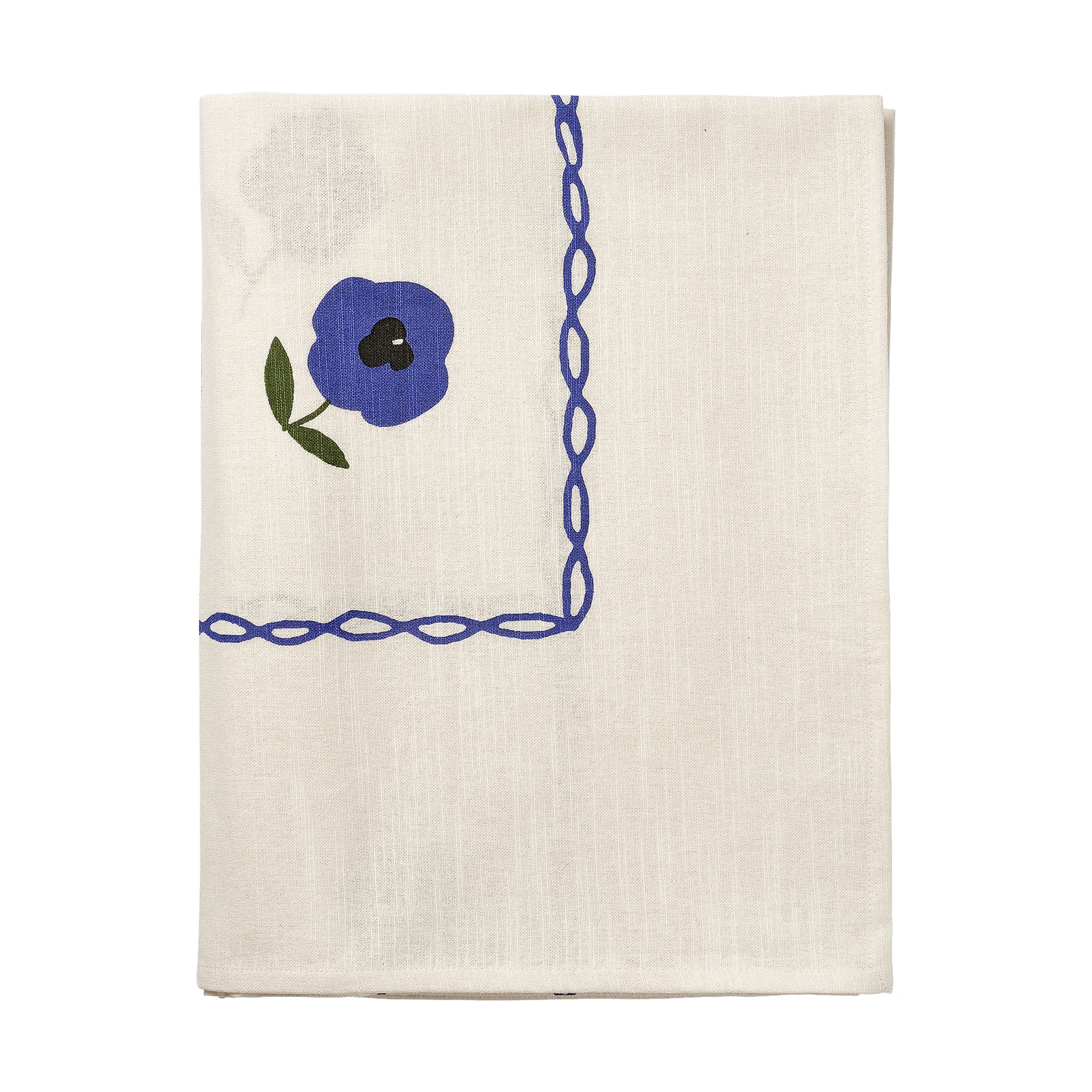 Madelen Möllard Pansy tovaglia, Blue, 350x150 cm Pick a Poppy