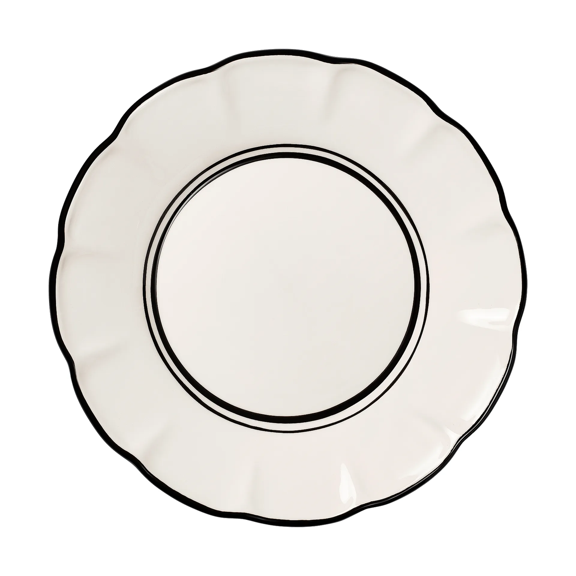 Piatto Bistro, Nero, 28 cm Pick a Poppy