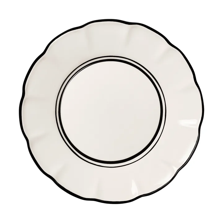 Piatto Bistro - Nero, 28 cm - Pick a Poppy