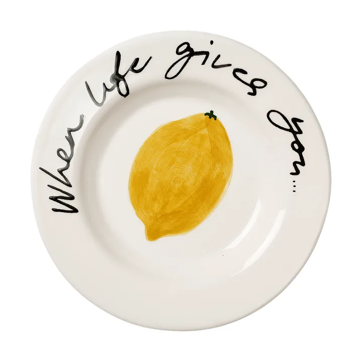 Piatto da tapas Lemon - Yellow, 15 cm - Pick a Poppy