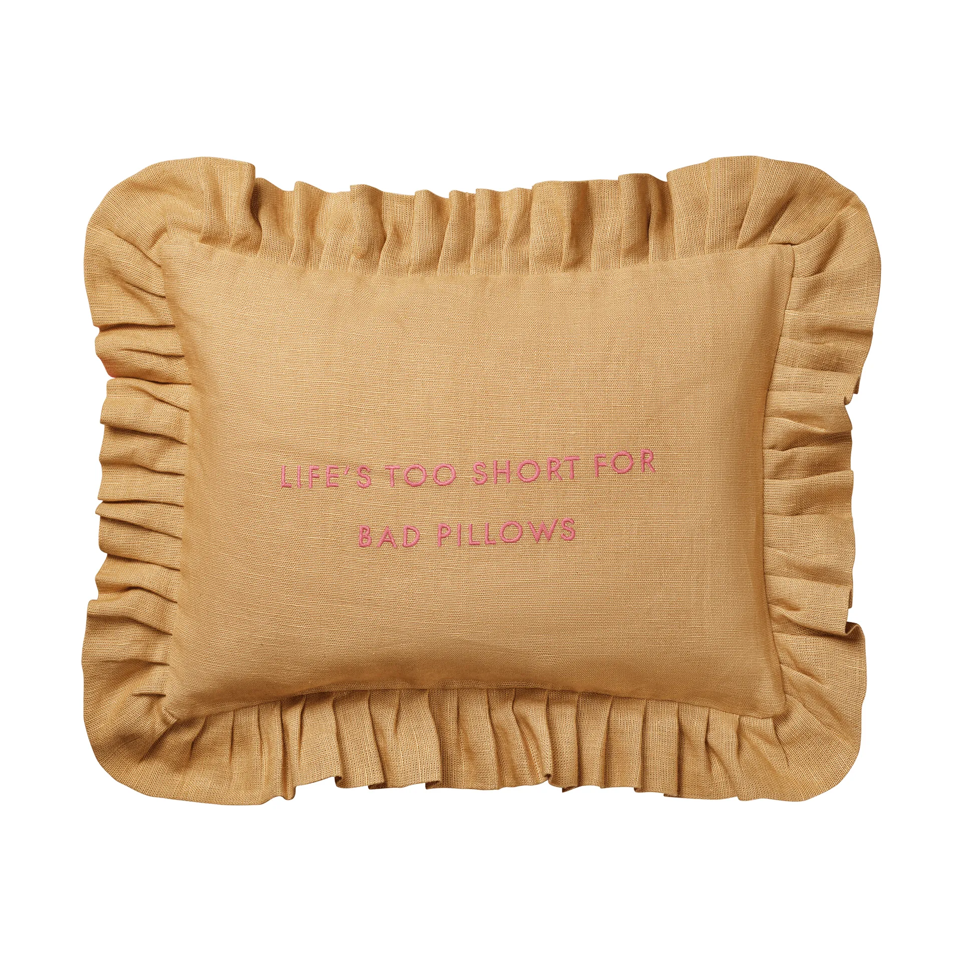 Quote federa per cuscino, Harvest yellow, 30x40 cm Pick a Poppy