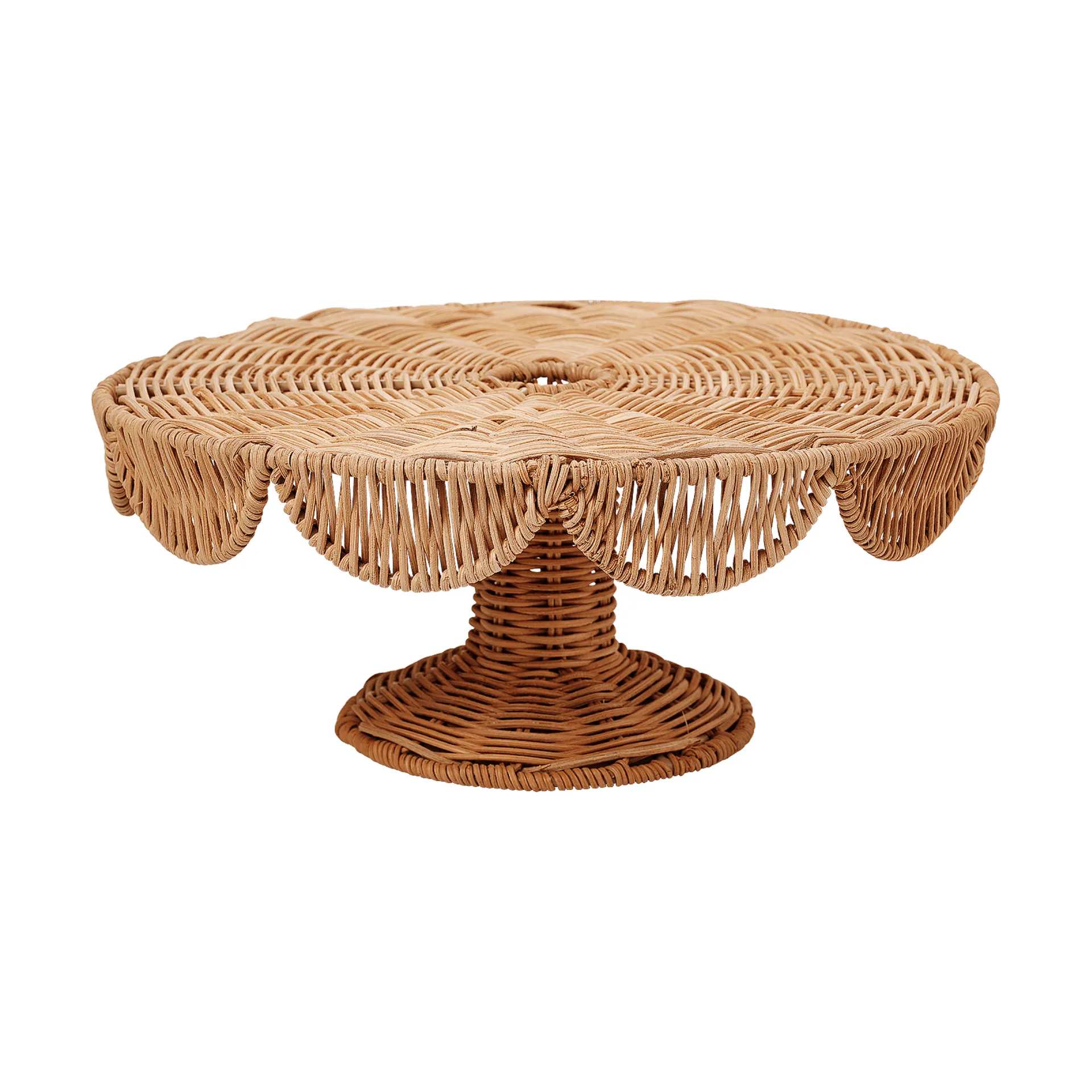 Scallop Cake piatto da portata, Natural, 30x12 cm Pick a Poppy