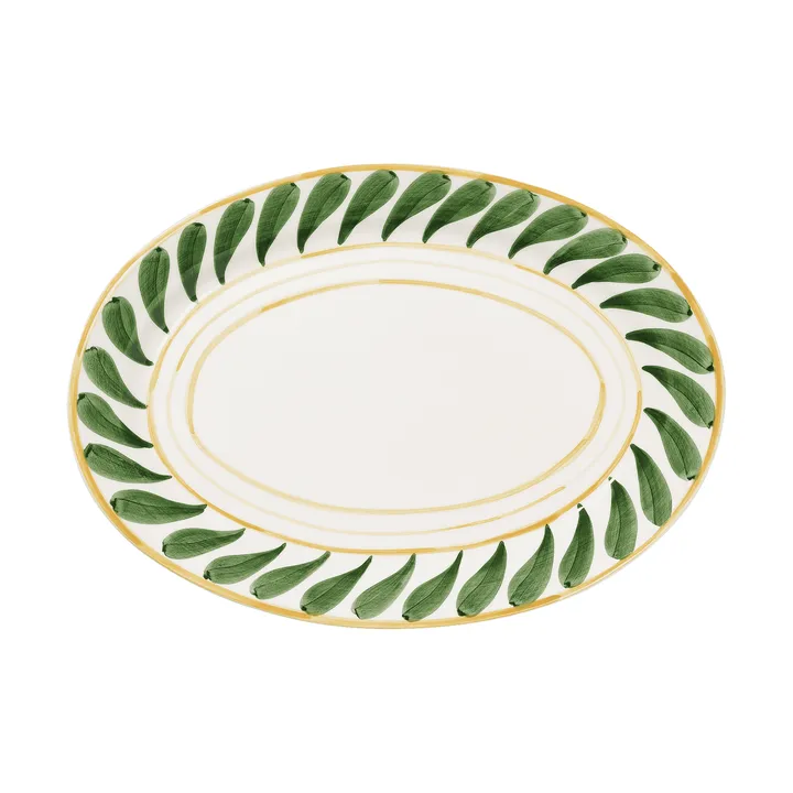 Swirl piatto da portata - Green, 32 cm - Pick a Poppy
