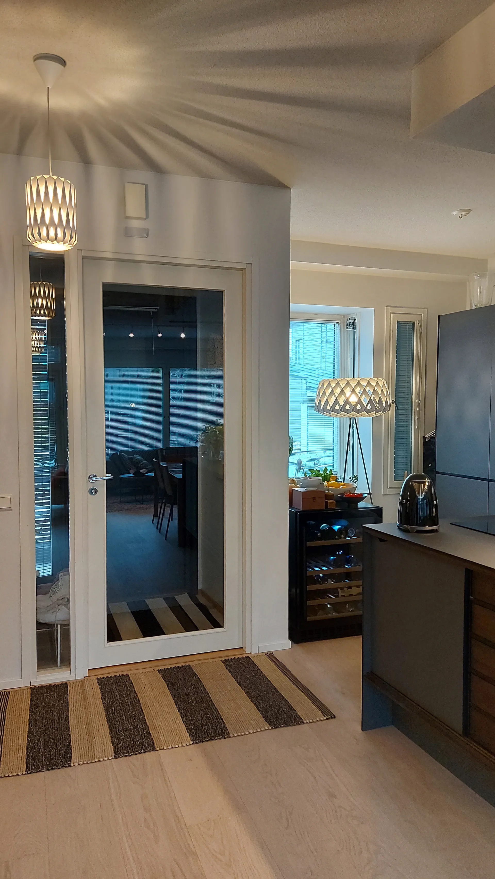 Lampada a sospensione Pilke Signature Ø 18 cm, Bianco Pilke