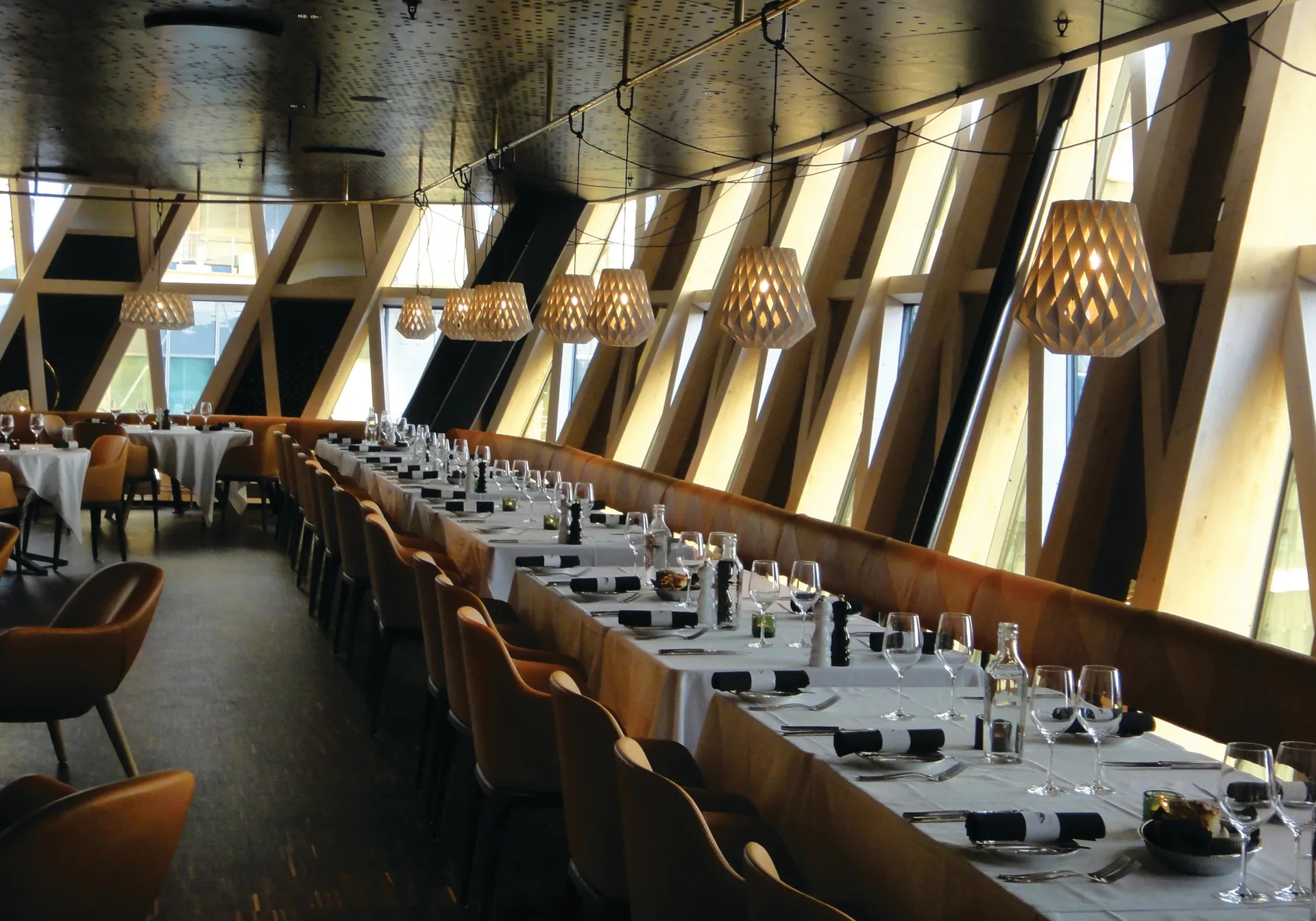 Lampada a sospensione Pilke Signature Ø 28 cm, betulla Pilke