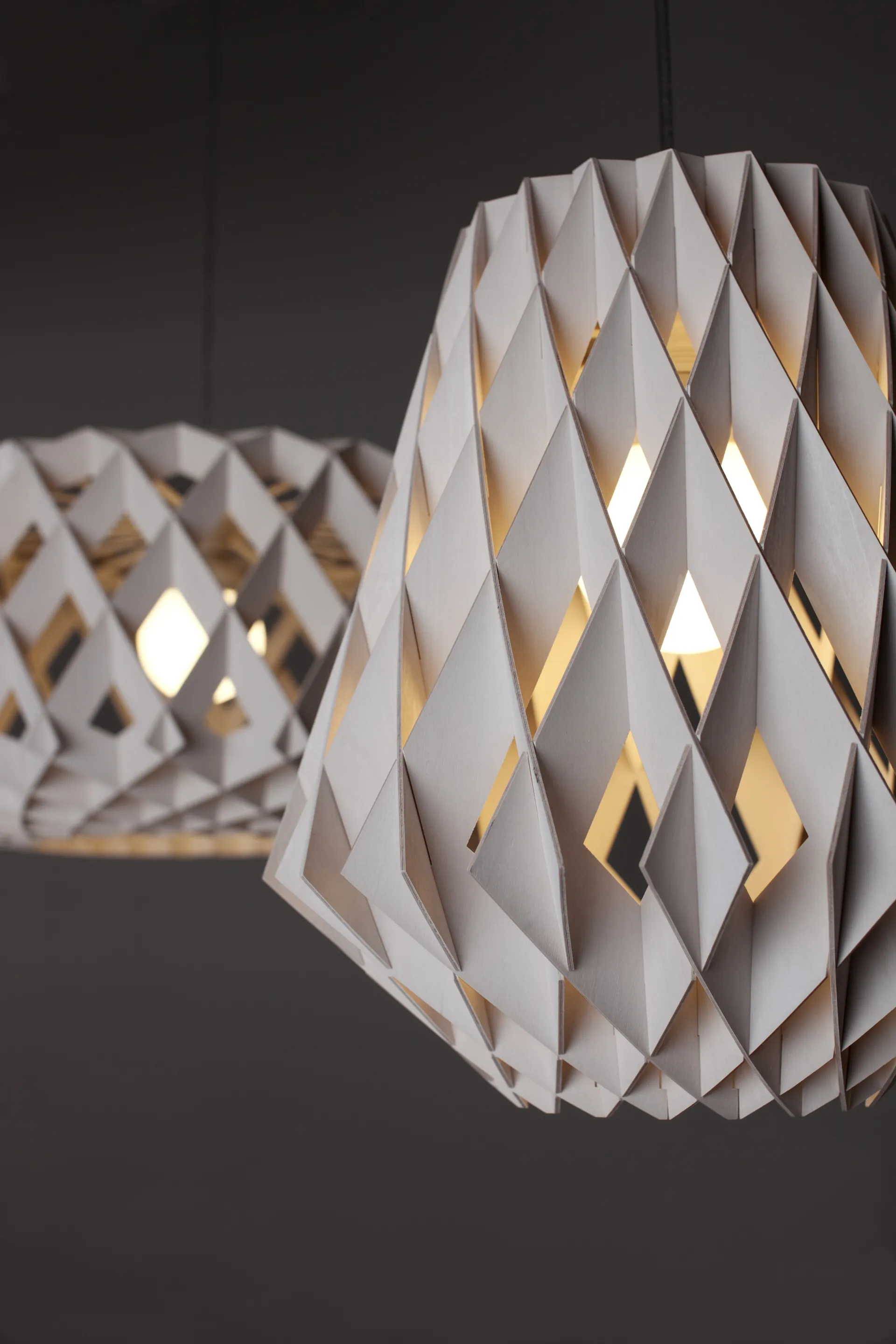 Lampada a sospensione Pilke Signature Ø 28 cm, Bianco Pilke