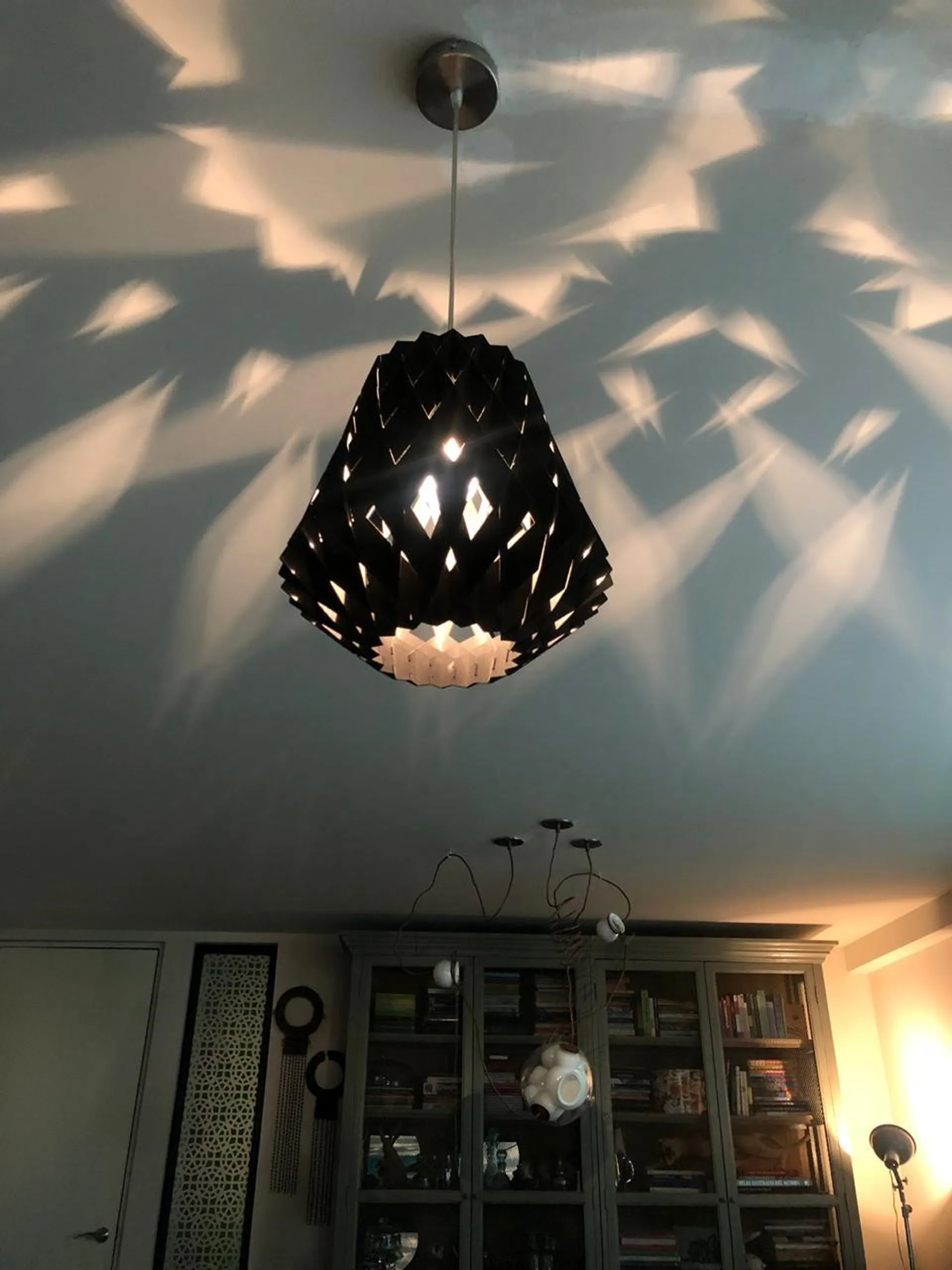 Lampada a sospensione Pilke Signature Ø 28 cm, Nero Pilke