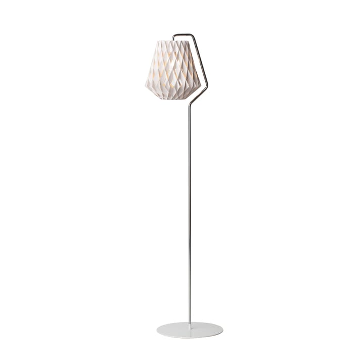 Lampada da pavimento Pilke Signature Ø 28 cm, Bianco Pilke