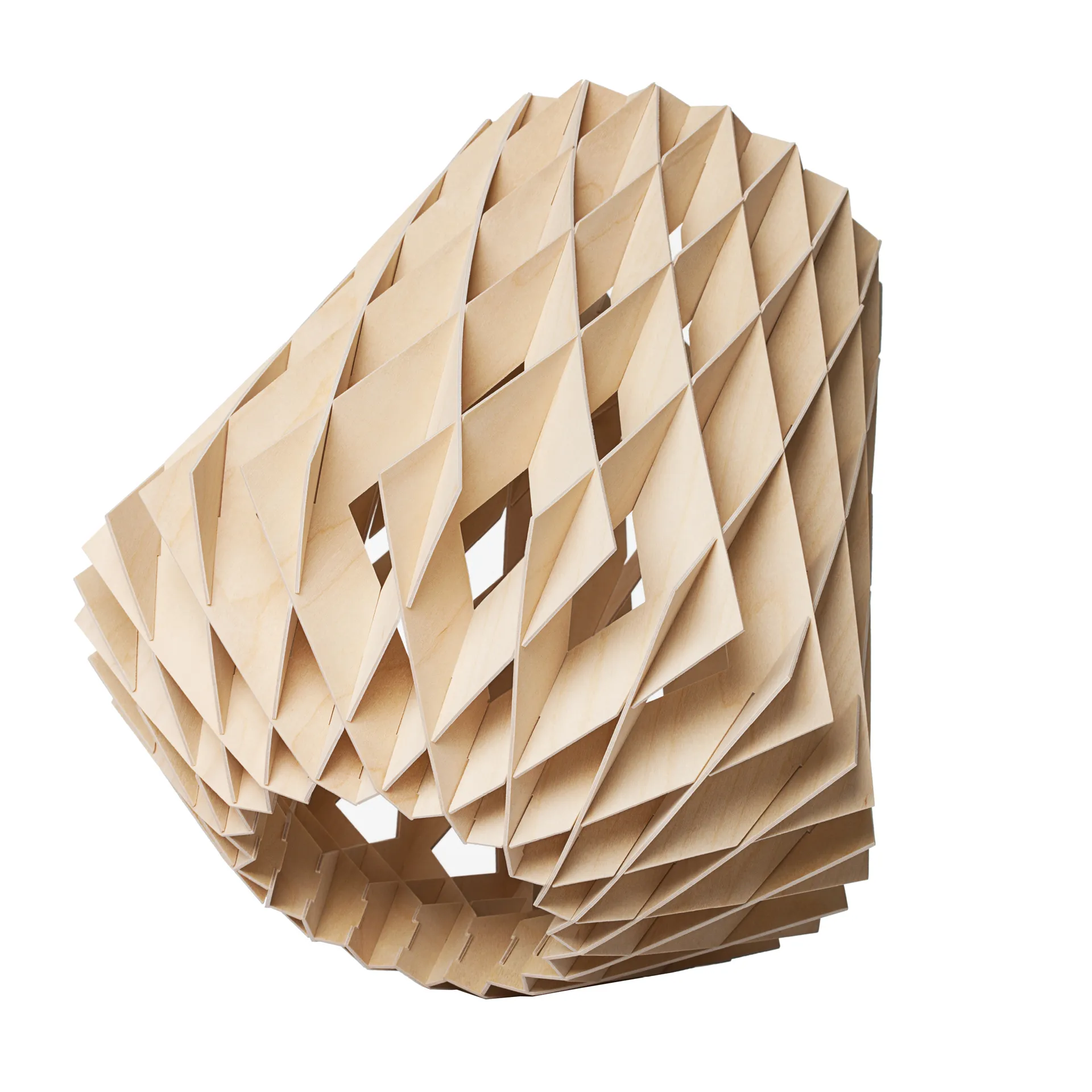 Lampada da pavimento Pilke Signature Ø 64 cm, Betulla Pilke