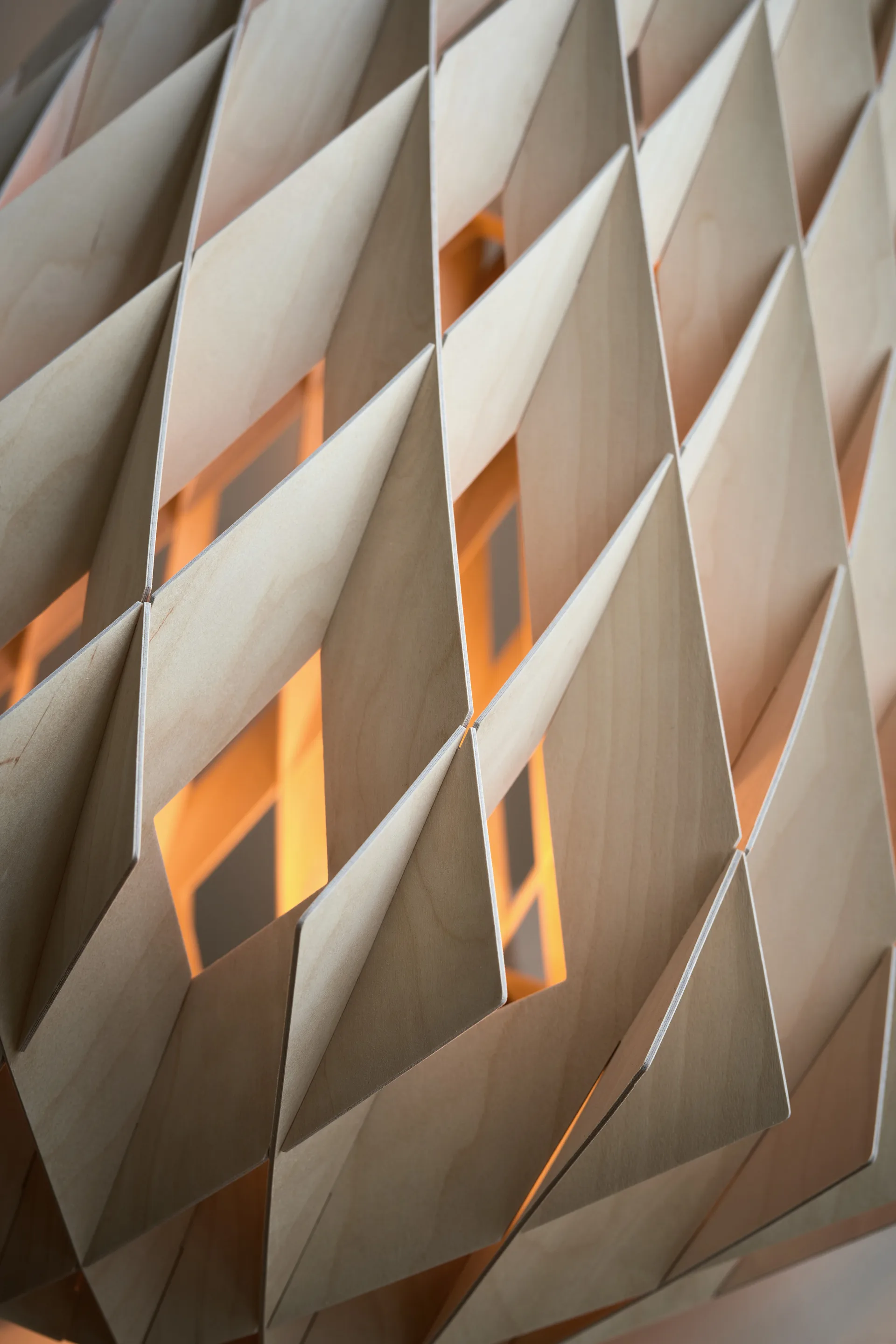 Lampada da pavimento Pilke Signature Ø 64 cm, Betulla Pilke