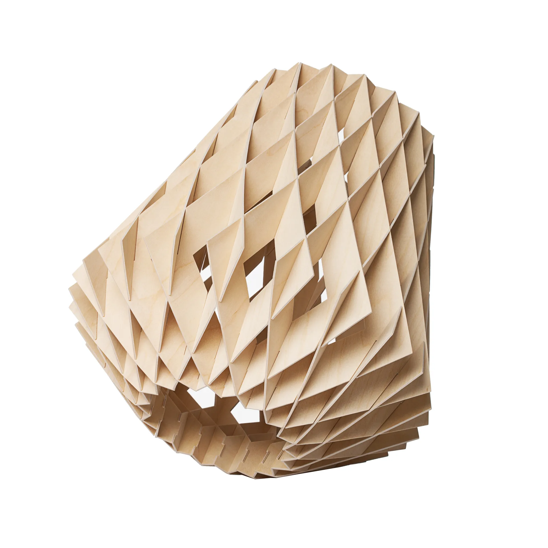 Lampada da tavolo Pilke Signature Ø 28 cm, betulla Pilke