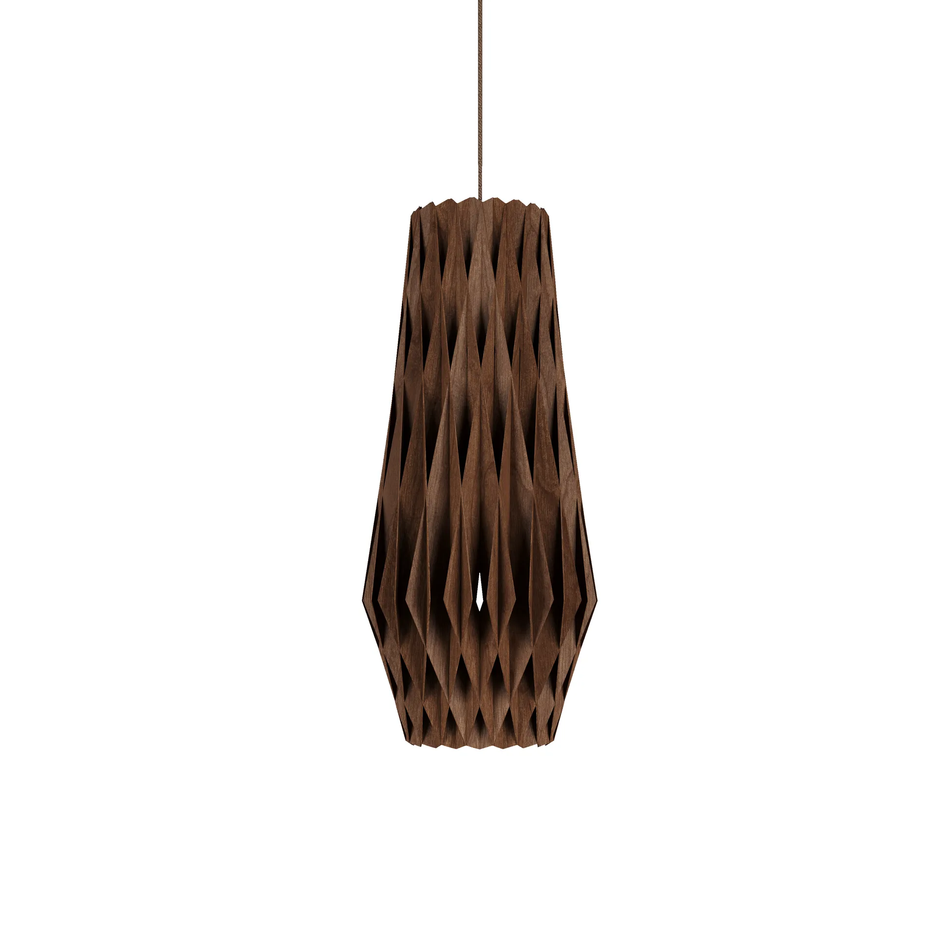 Lampadario Pilke Signature 30/70 cm, Marrone Pilke