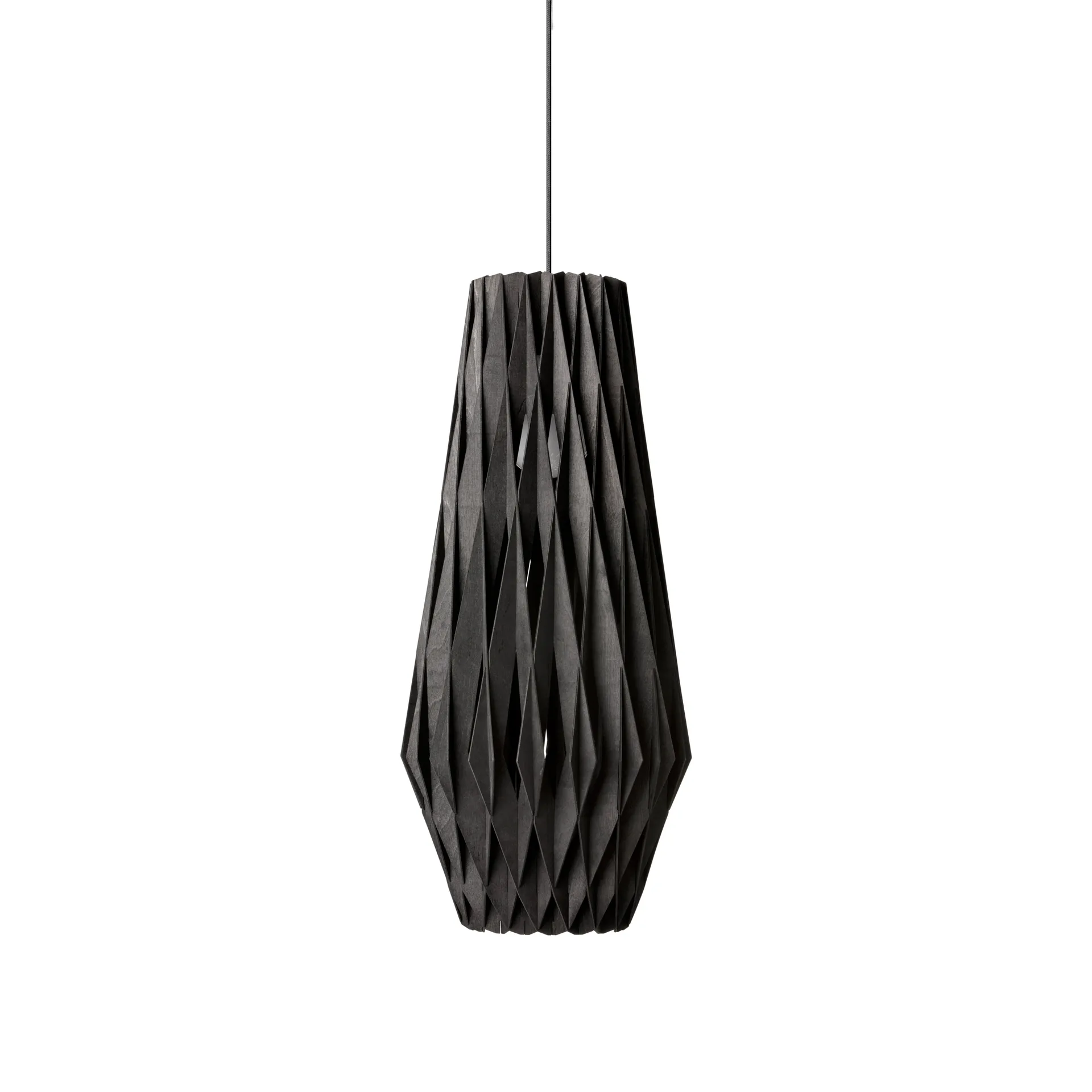 Lampadario Pilke Signature 30/70 cm, Nero Pilke