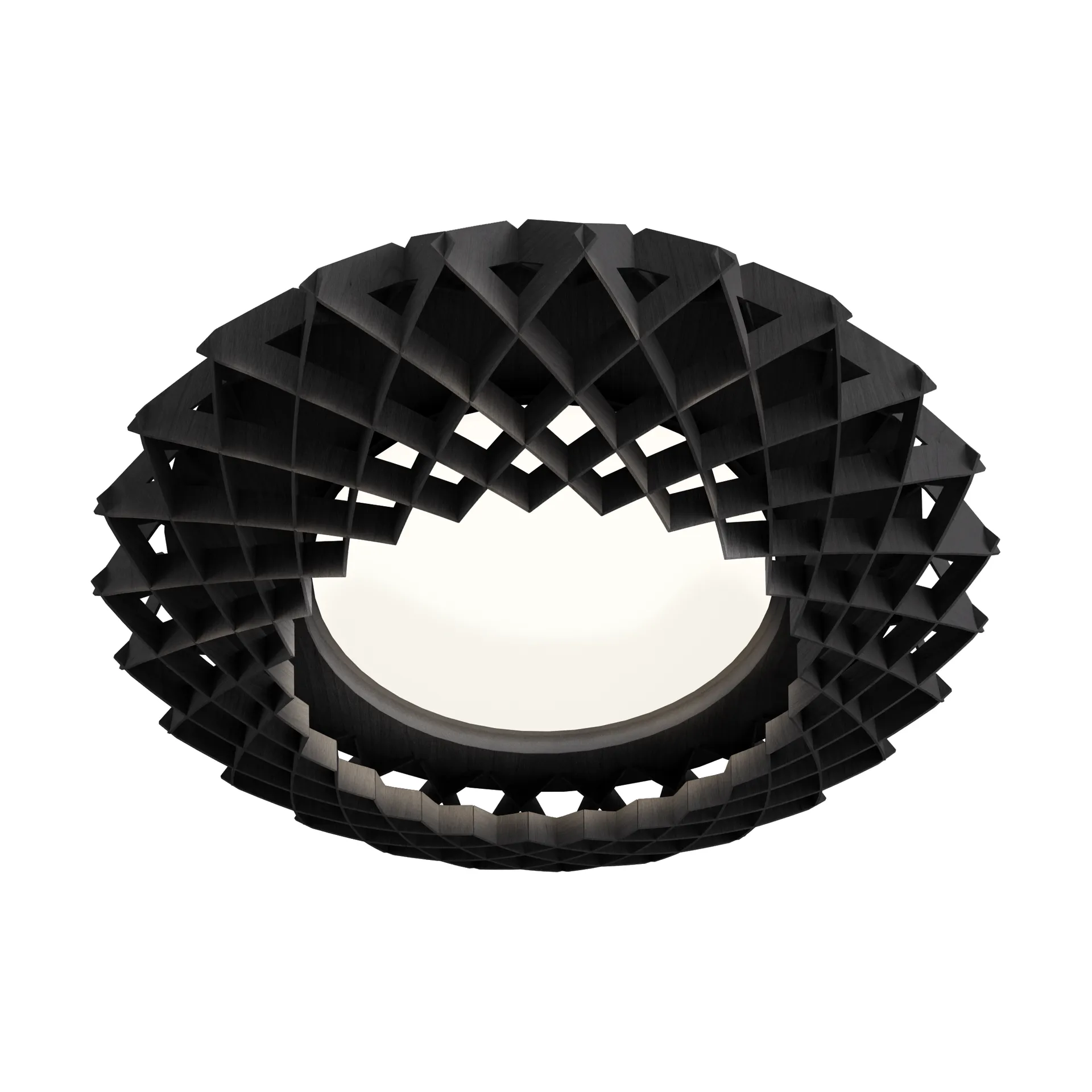 Lampadario Pilke Signature Ø45 cm, Nero Pilke