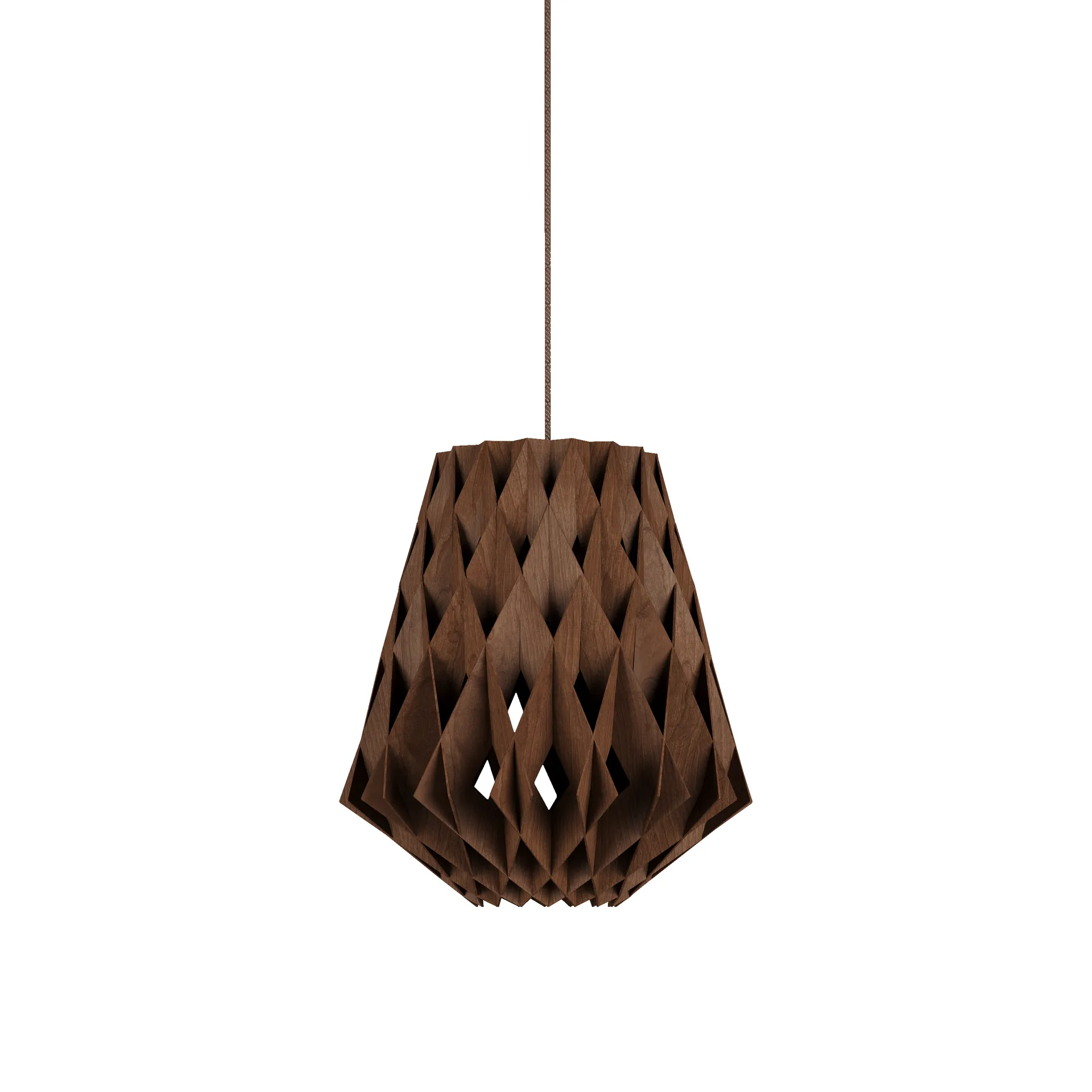 Lampadario Pilke Signature Ø 50 cm, Marrone Pilke