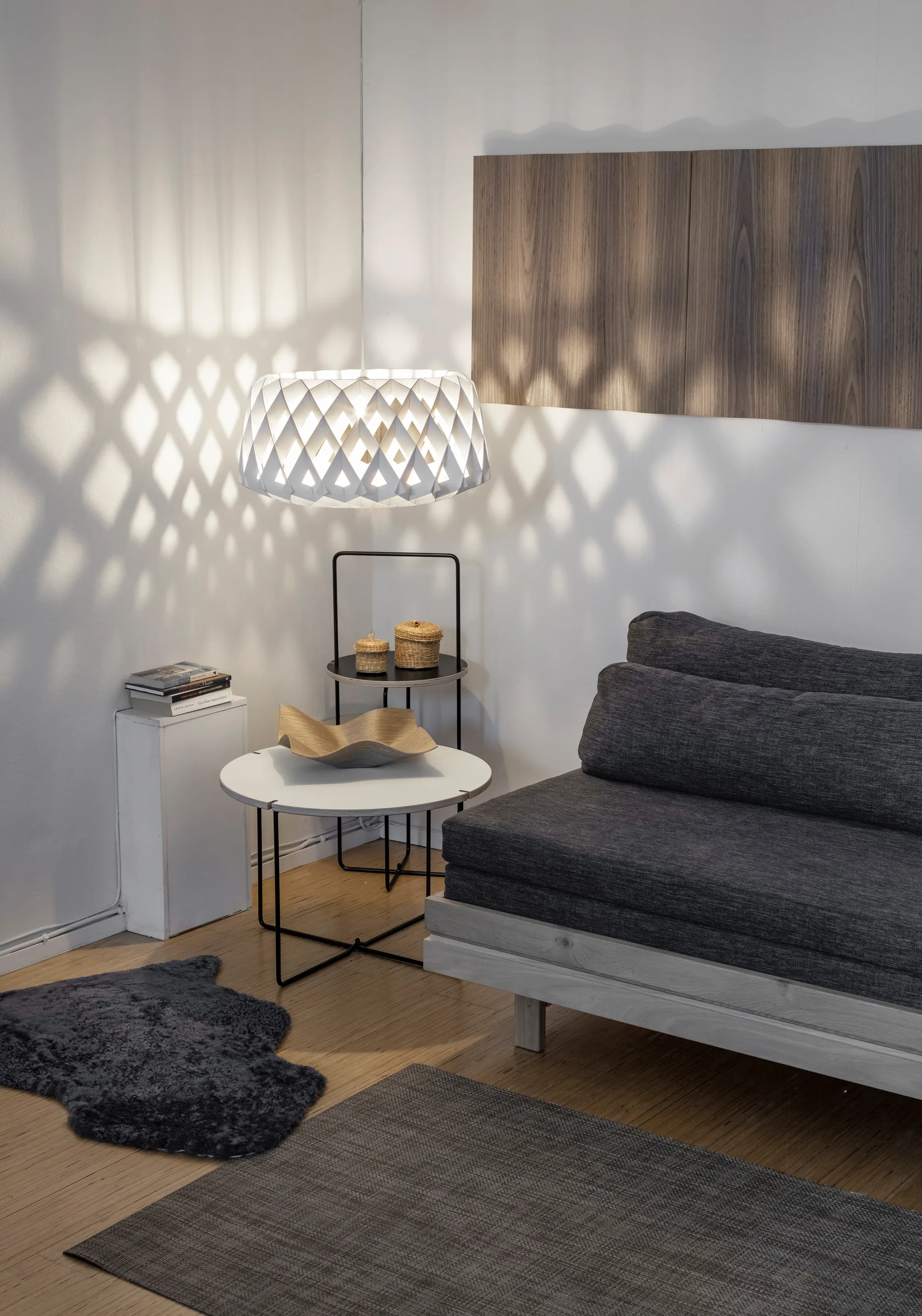 Lampadario Pilke Signature Ø 60 cm, Bianco Pilke