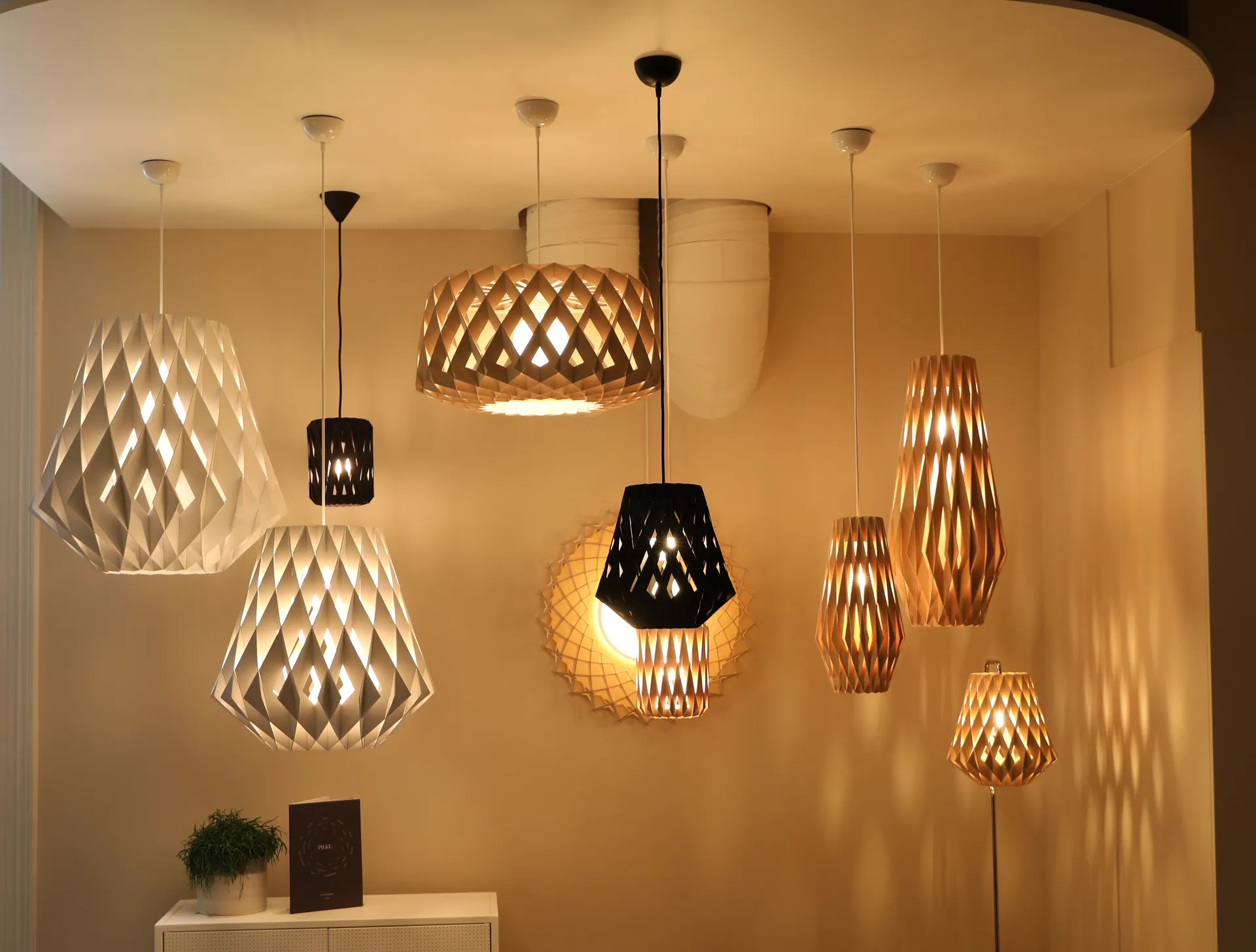 Lampadario Pilke Signature Ø 64 cm, Betulla Pilke