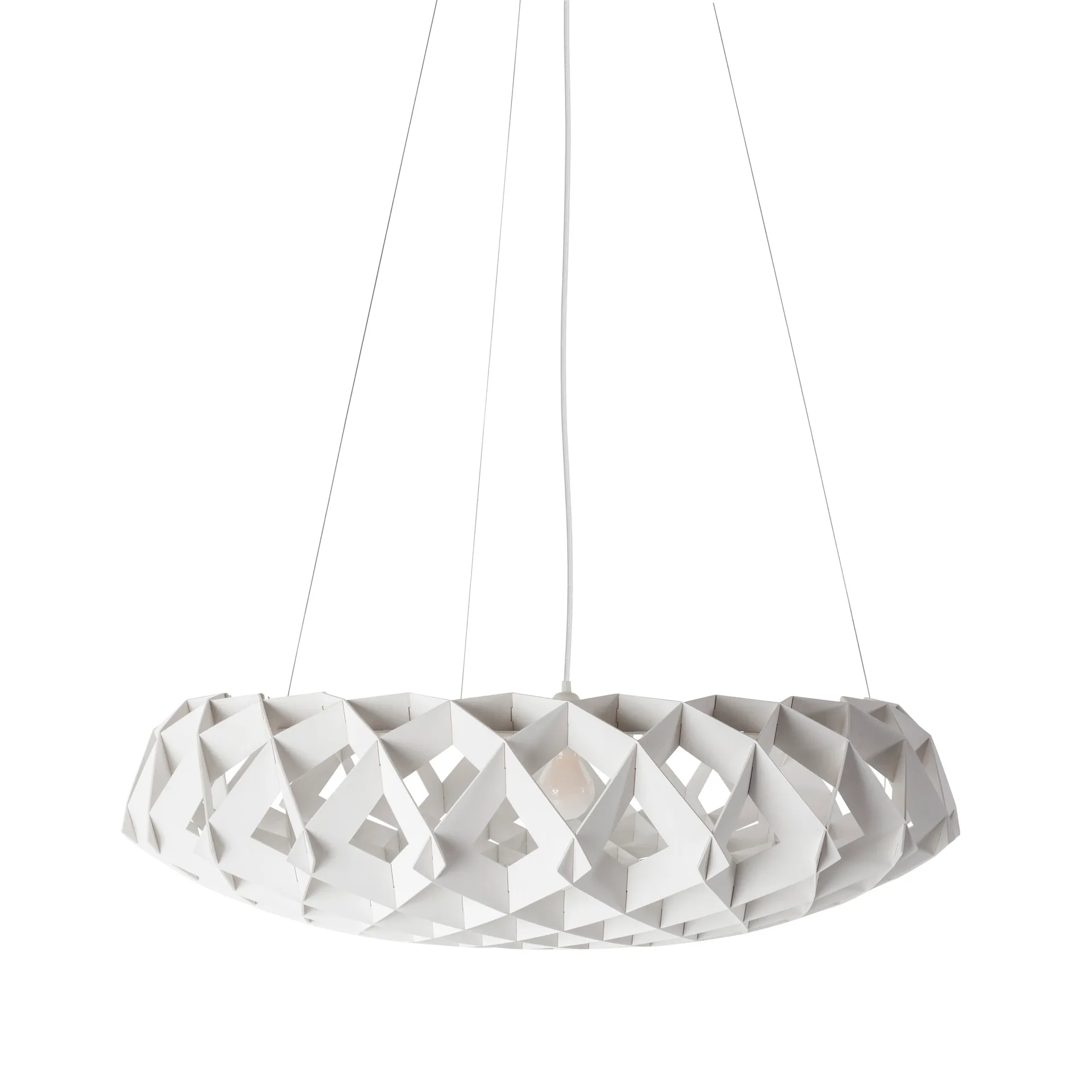 Lampadario Pilke Signature Ø 95 cm, Bianco Pilke