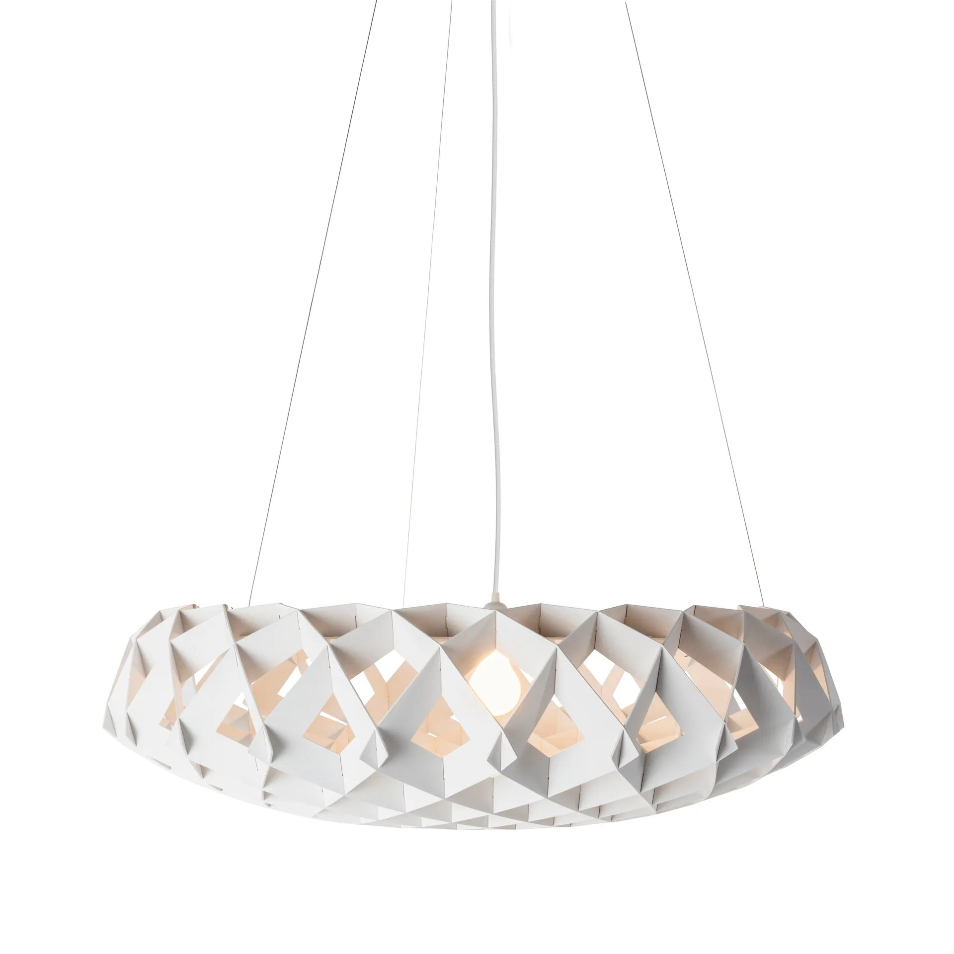 Lampadario Pilke Signature Ø 95 cm, Bianco Pilke