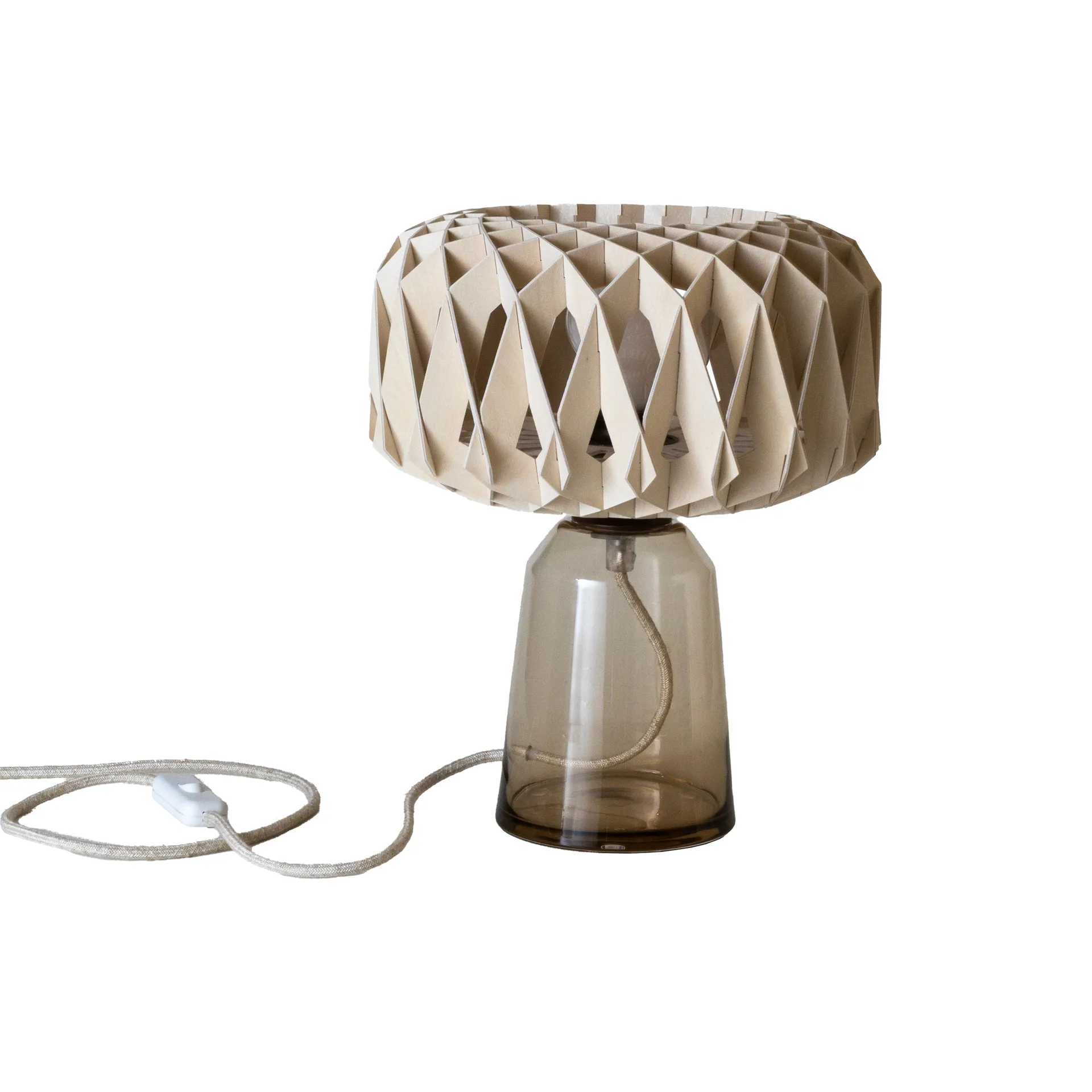 Signature 25 lampada da tavolo, Amber-betulla, Ø28x34 cm Pilke