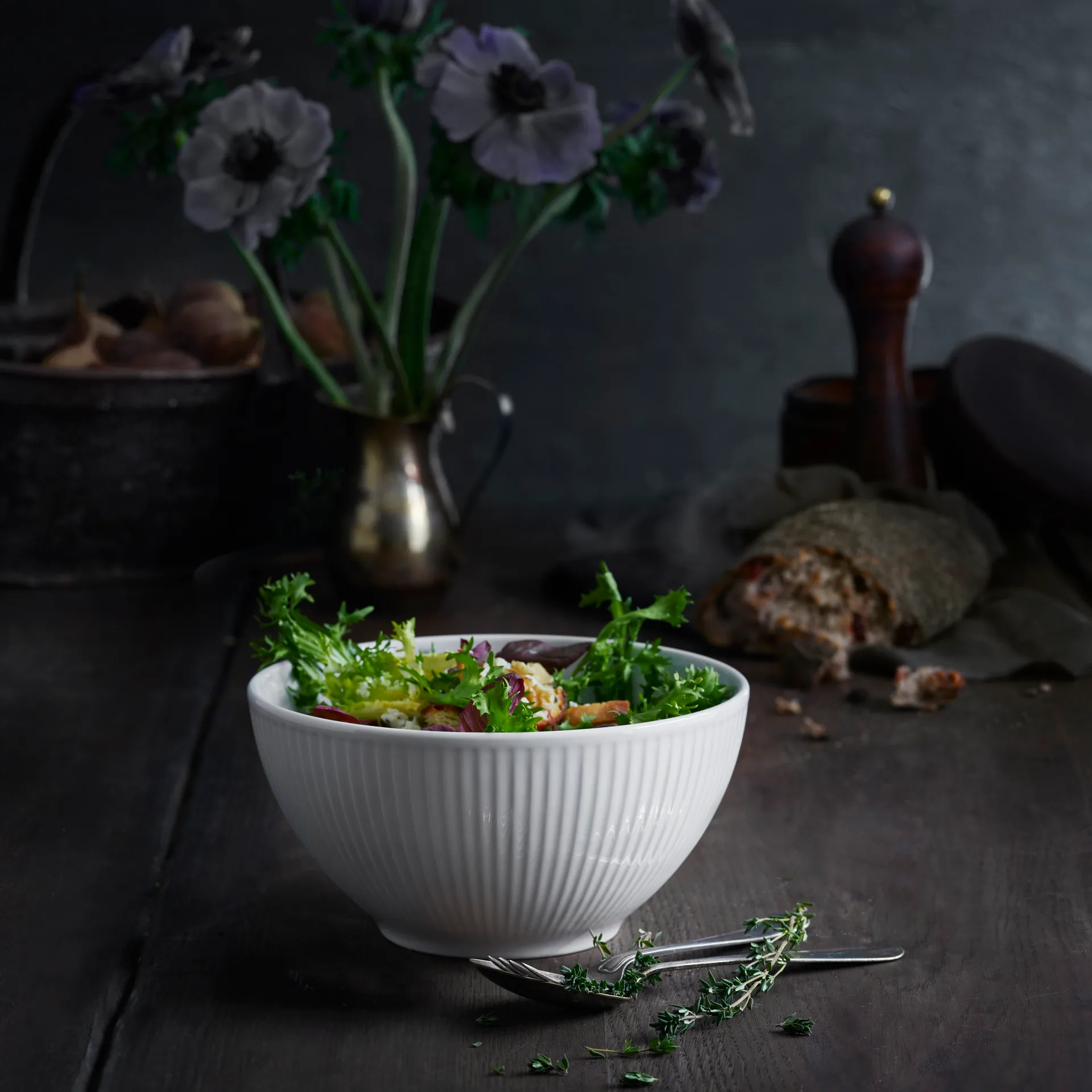 Ciotola Plissé 3,3 L, Bianco Pillivuyt