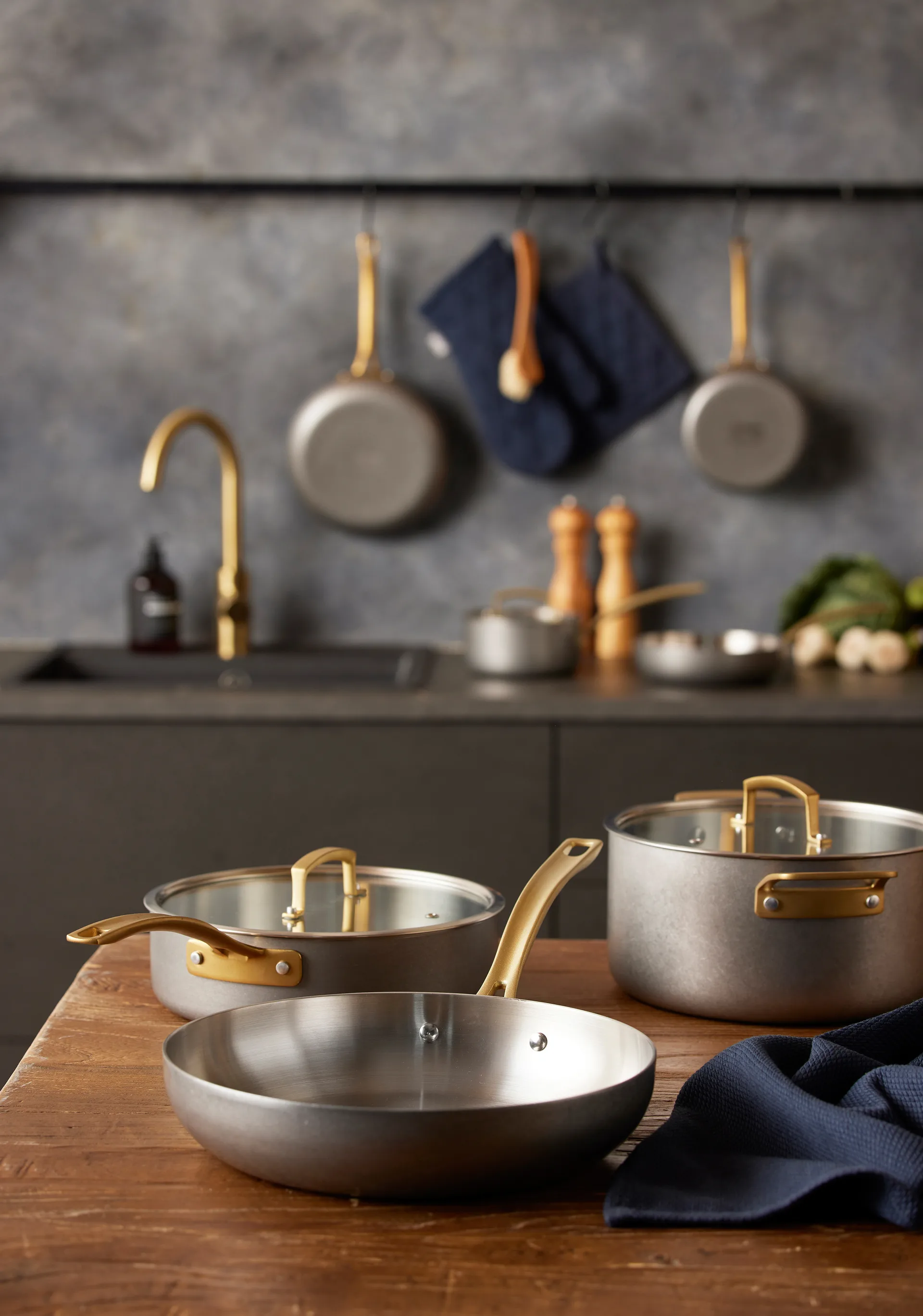 Pentola Durance con coperchio, 2 L, Acciaio inox Pillivuyt