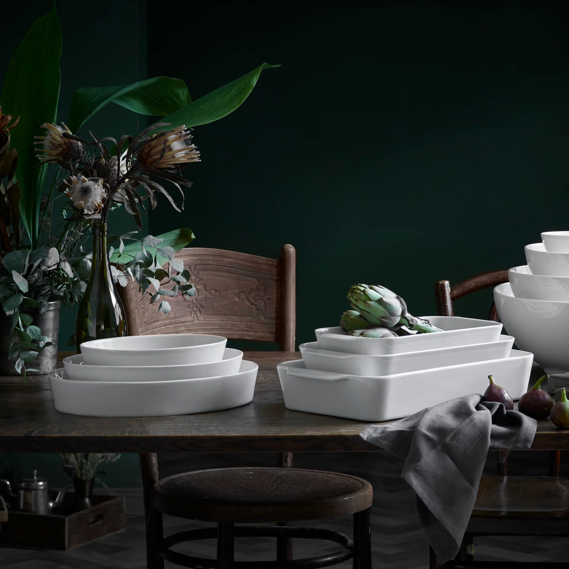 Piatto ovale Pillivuyt , Medio Pillivuyt