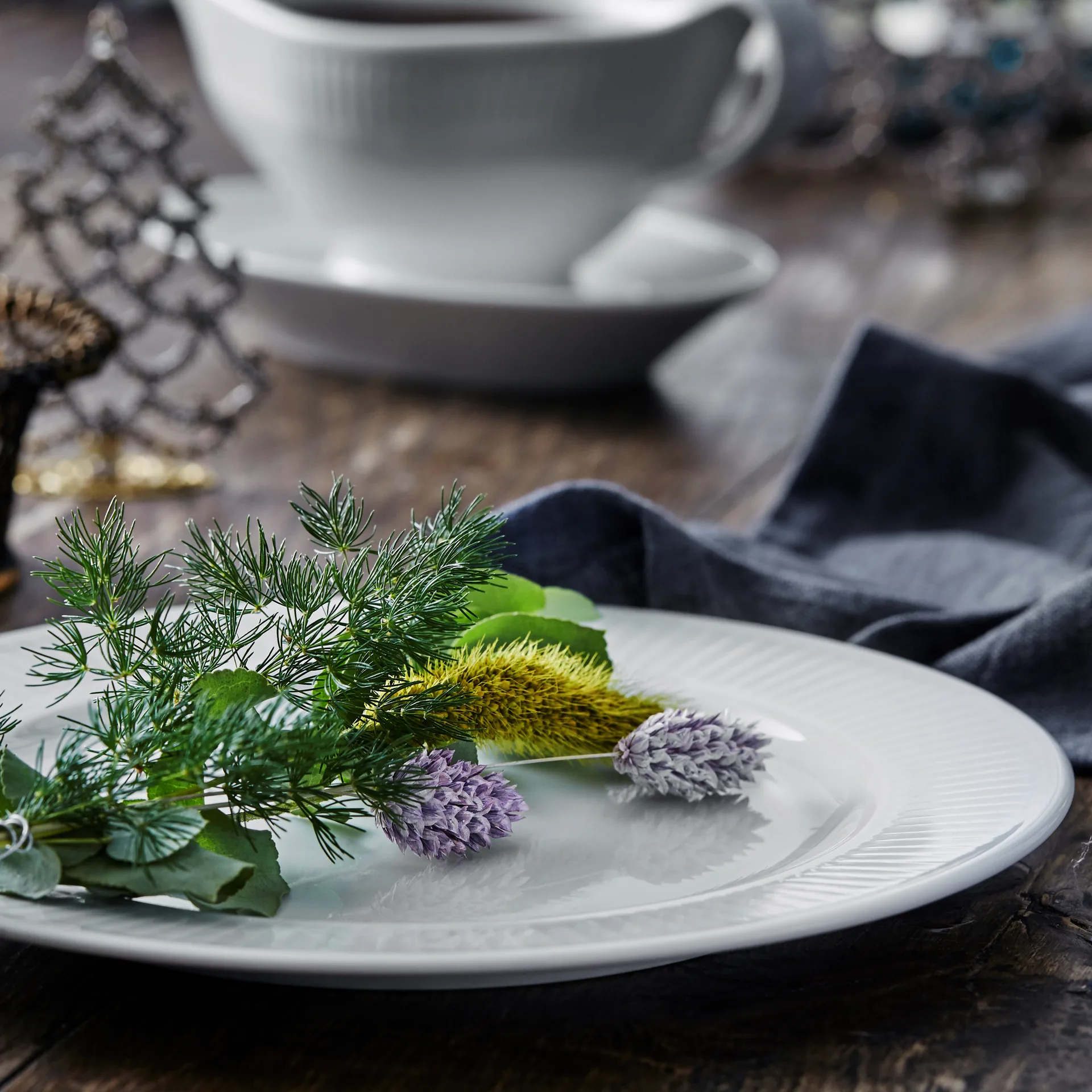 Piatto Plissé Ø 24 cm, bianco Pillivuyt