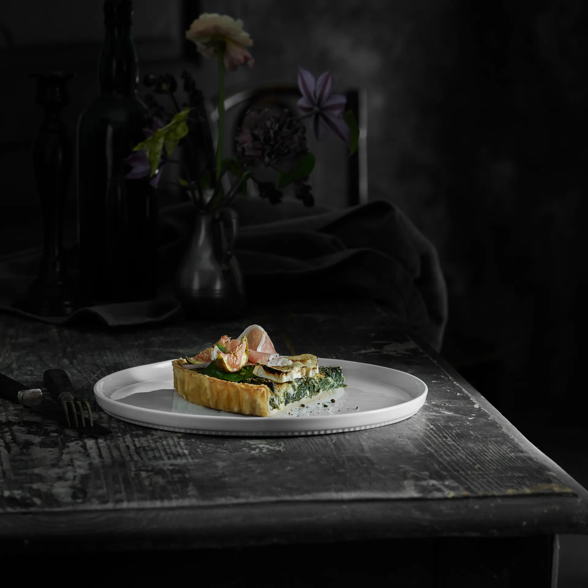 Piatto Toulouse bordo dritto Ø 26 cm, Bianco Pillivuyt