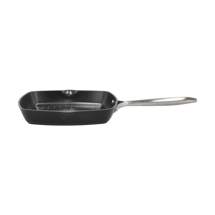 Travo grillpanna in ceramica non-stick 24x24 cm - Nero-alluminio - Pillivuyt