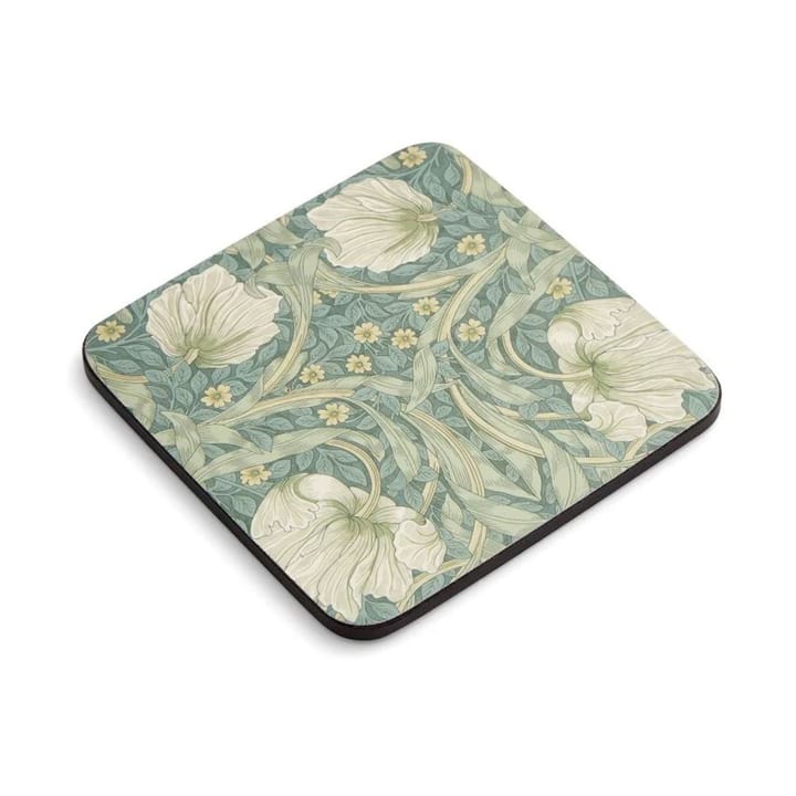Sottobicchieri Morris & Co Pimpernel confezione da 6, Verde, blu Pimpernel