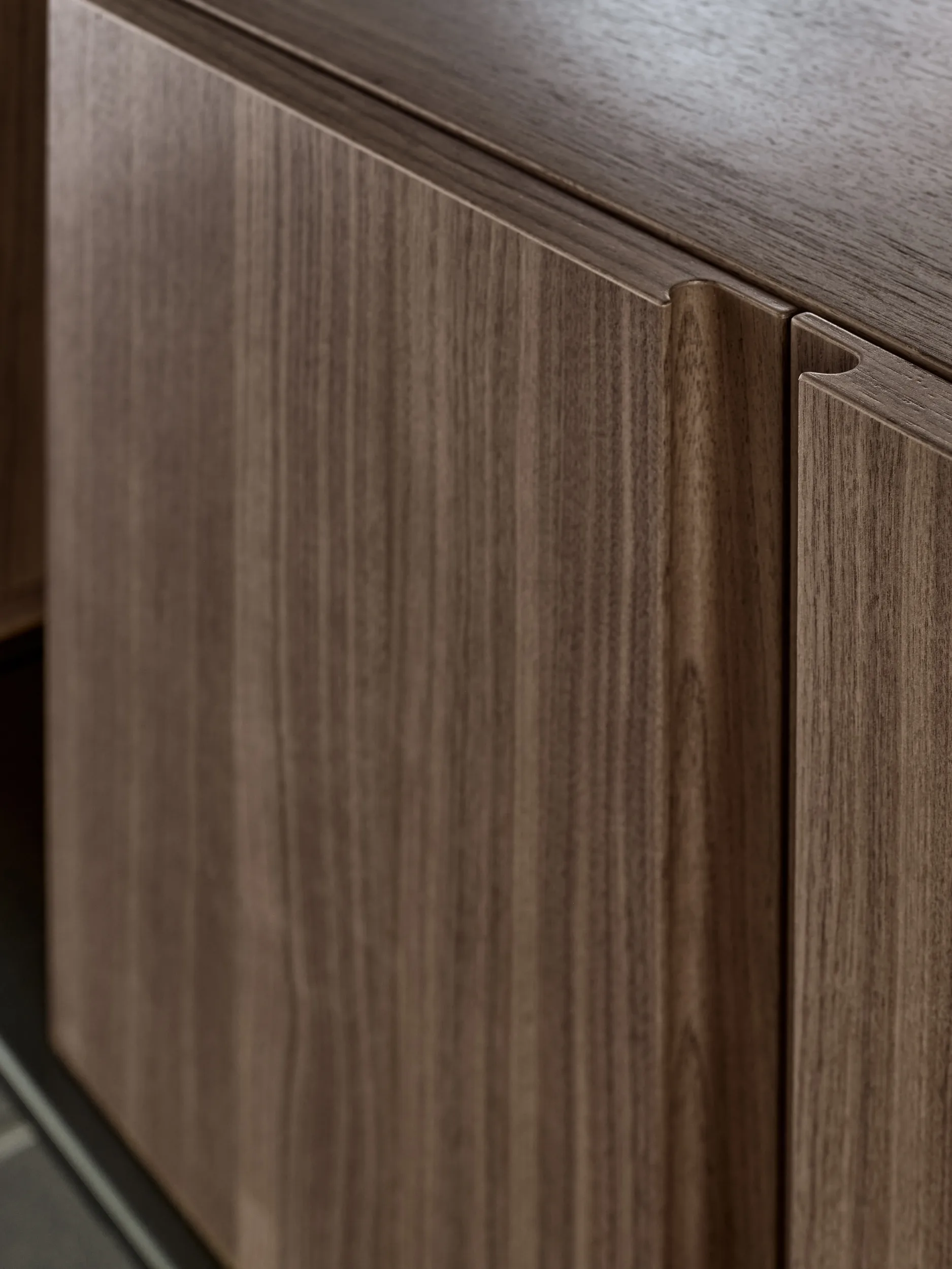 Pira G2 sistema di scaffalature W A Black/Walnut Pira