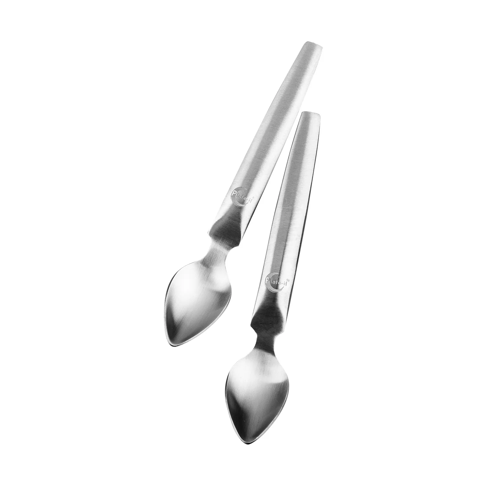Cucchiai da quenelle Plate-it 2 pezzi, Acciaio inossidabile Plate It