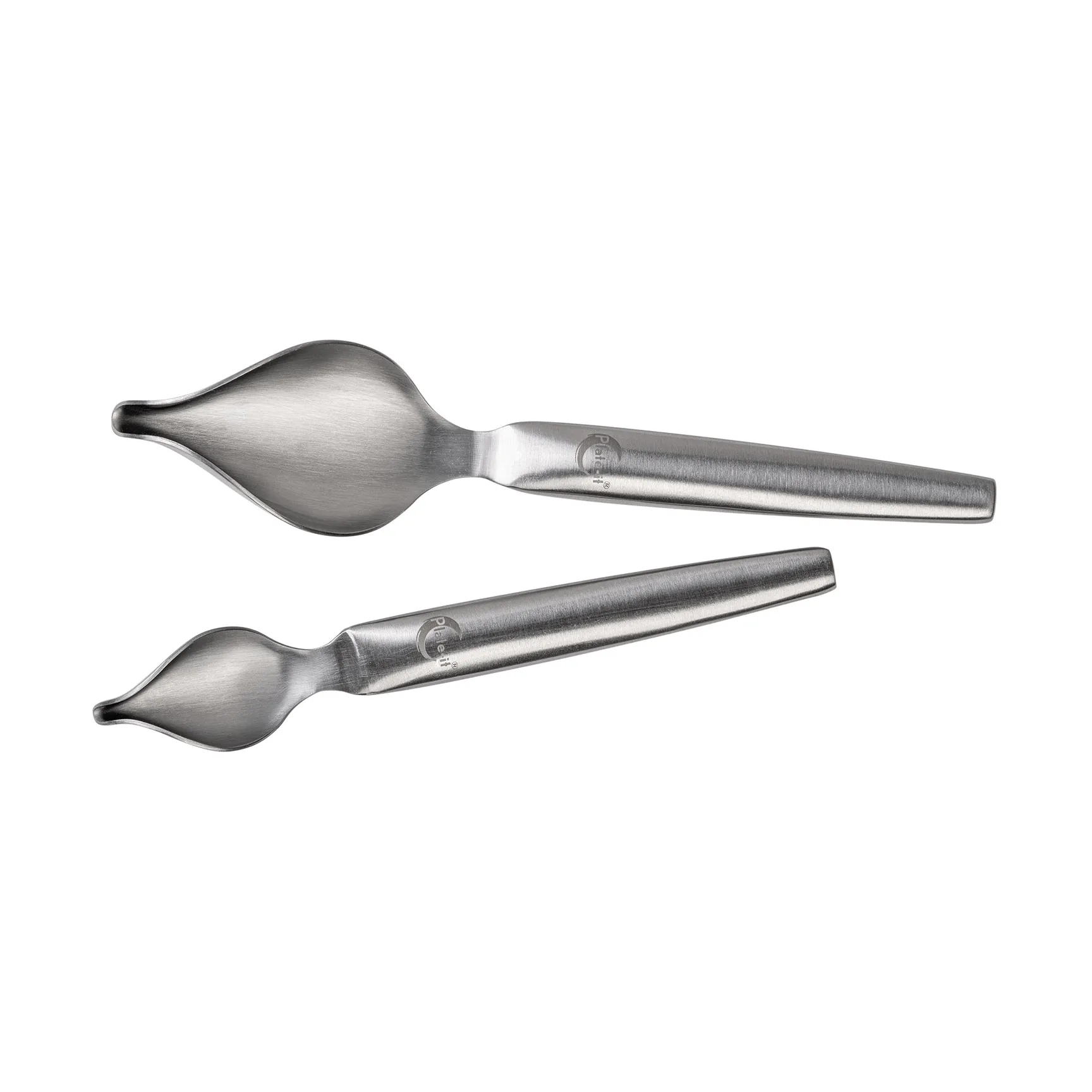 Plate-it cucchiai per decorazione, Acciaio inox, 2 pezzi Plate It