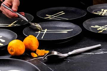 Plate-it cucchiai per decorazione - Acciaio inox, 2 pezzi - Plate It