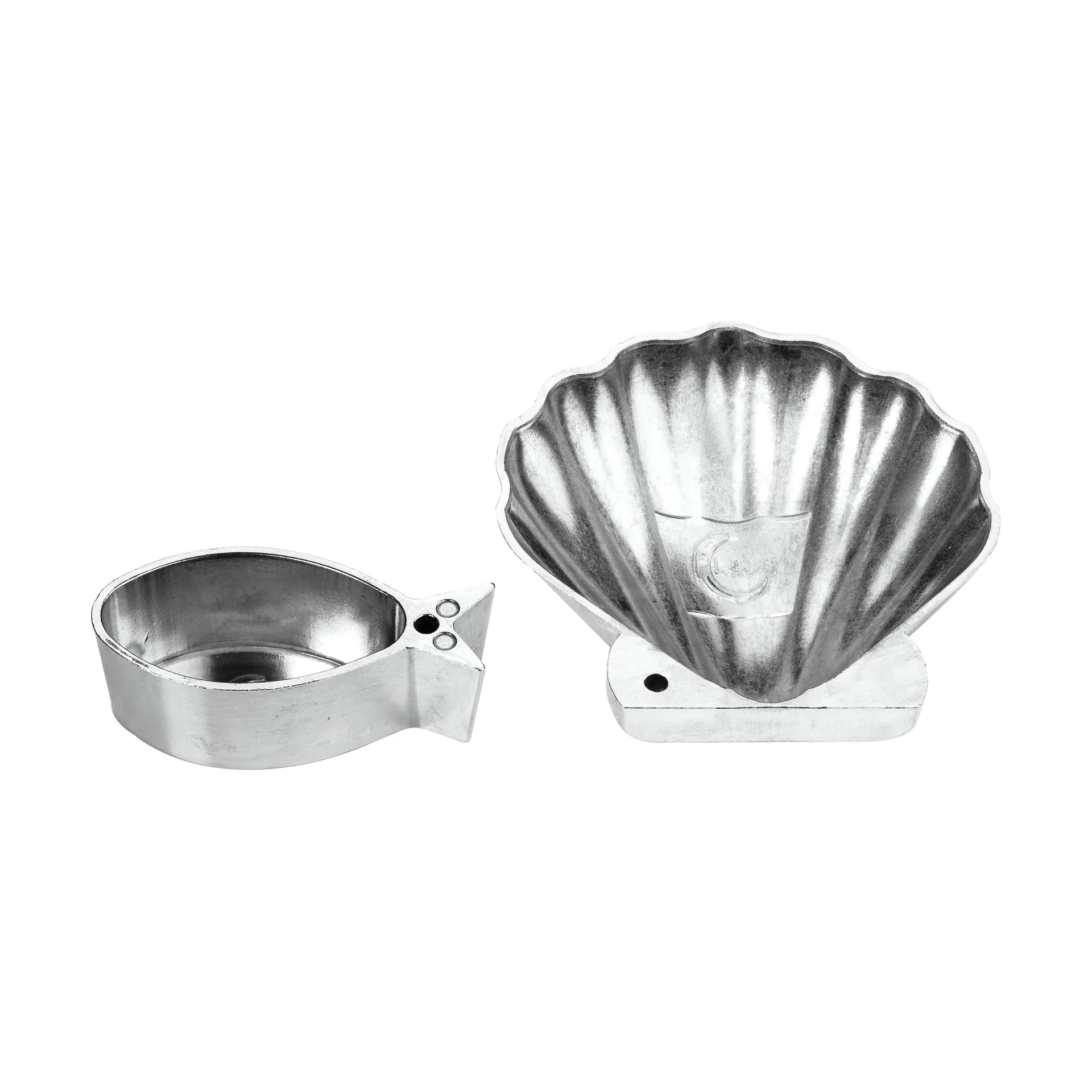 Plate-it sotto il mare set di formine 2 pezzi, Acciaio Plate It