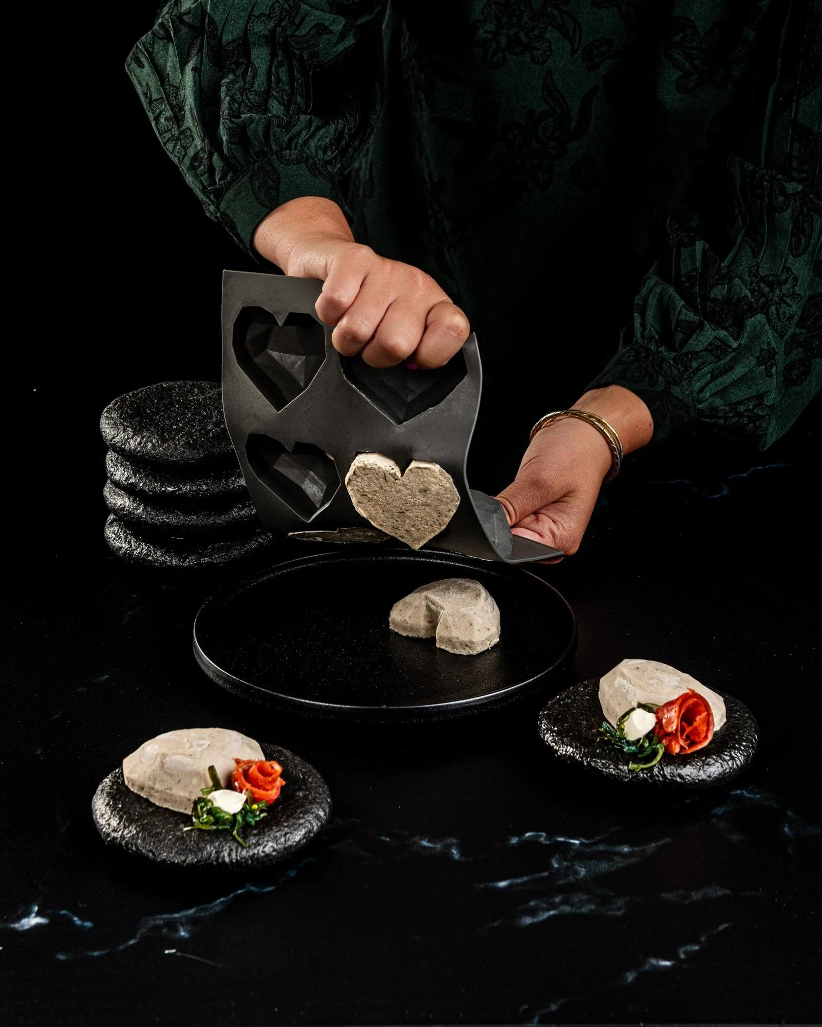 Plate-it stampi, Love At First Bite, silicone, 3 pezzi Plate It