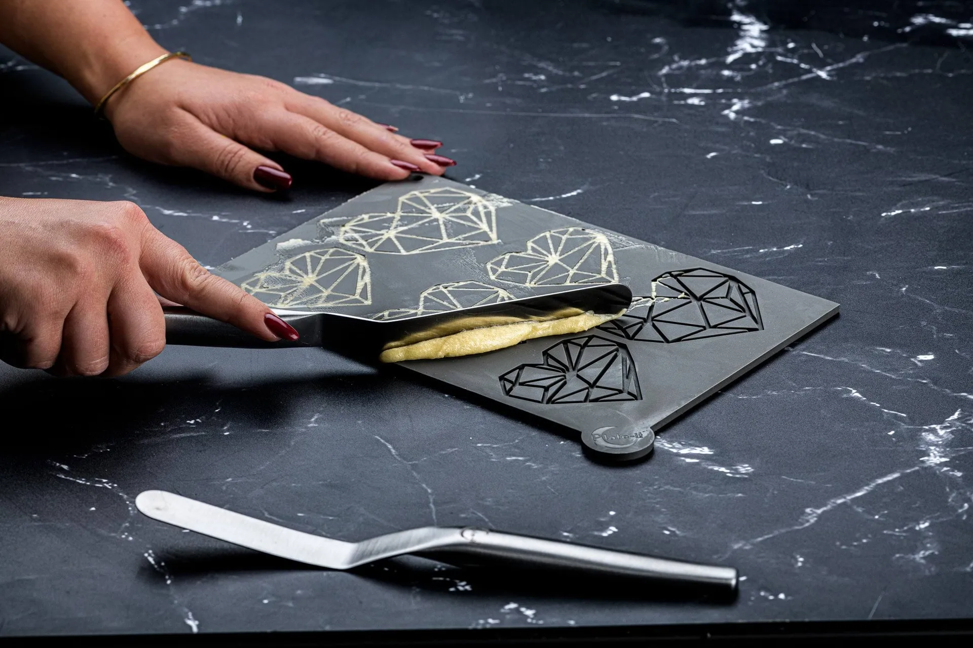 Plate-it stampi, Love At First Bite, silicone, 3 pezzi Plate It