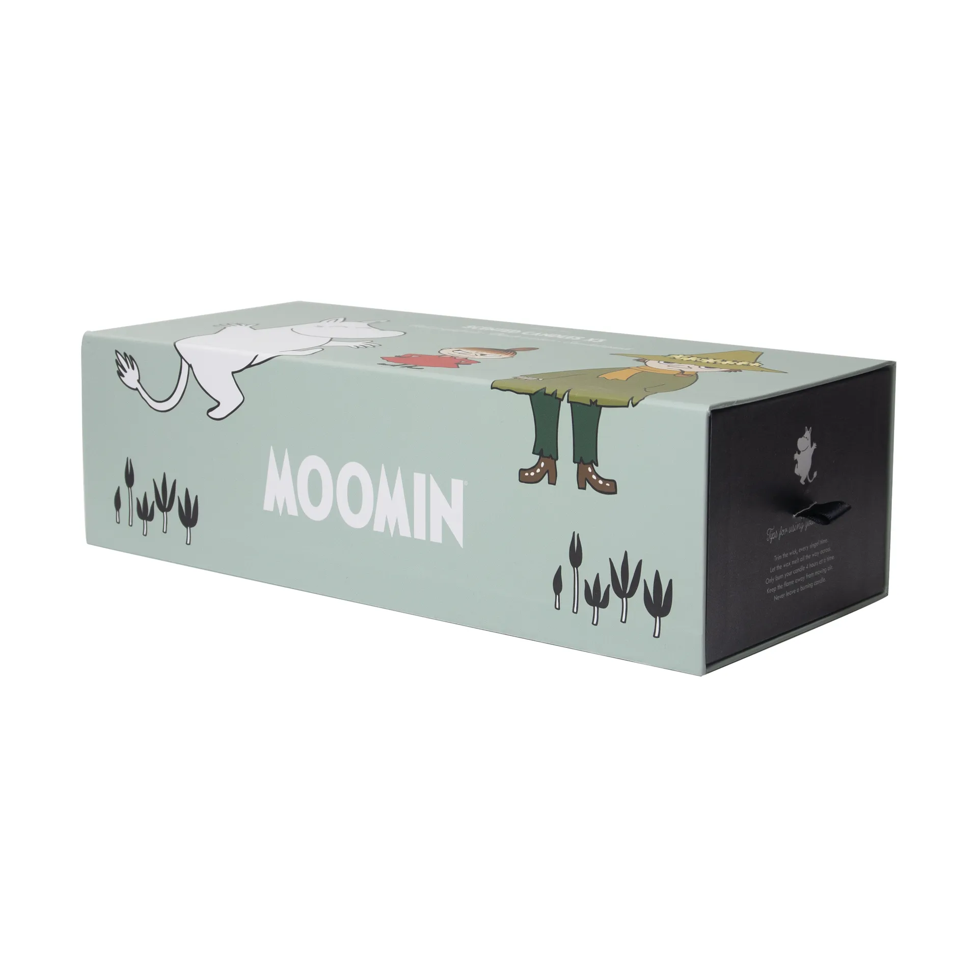 Candela profumata Mumin, confezione da 3, "Insieme" Pluto Design