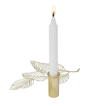 Candeliere Hassel piccolo 3 cm - oro - Pluto Design